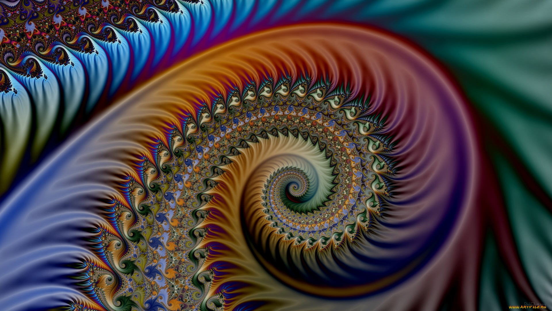3д, графика, фракталы, , fractal, цвета, фон, узор
