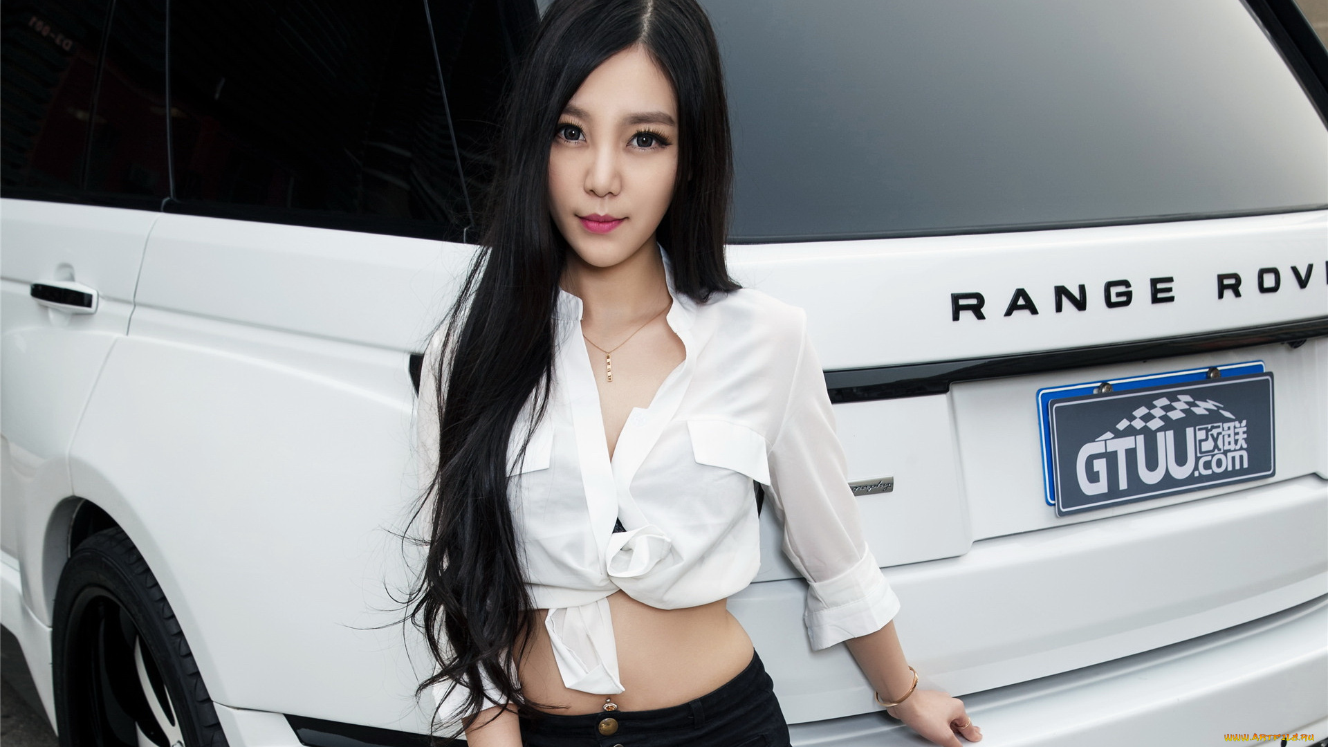 автомобили, -авто, с, девушками, девушка, взгляд, фон, автомобиль, азиатка