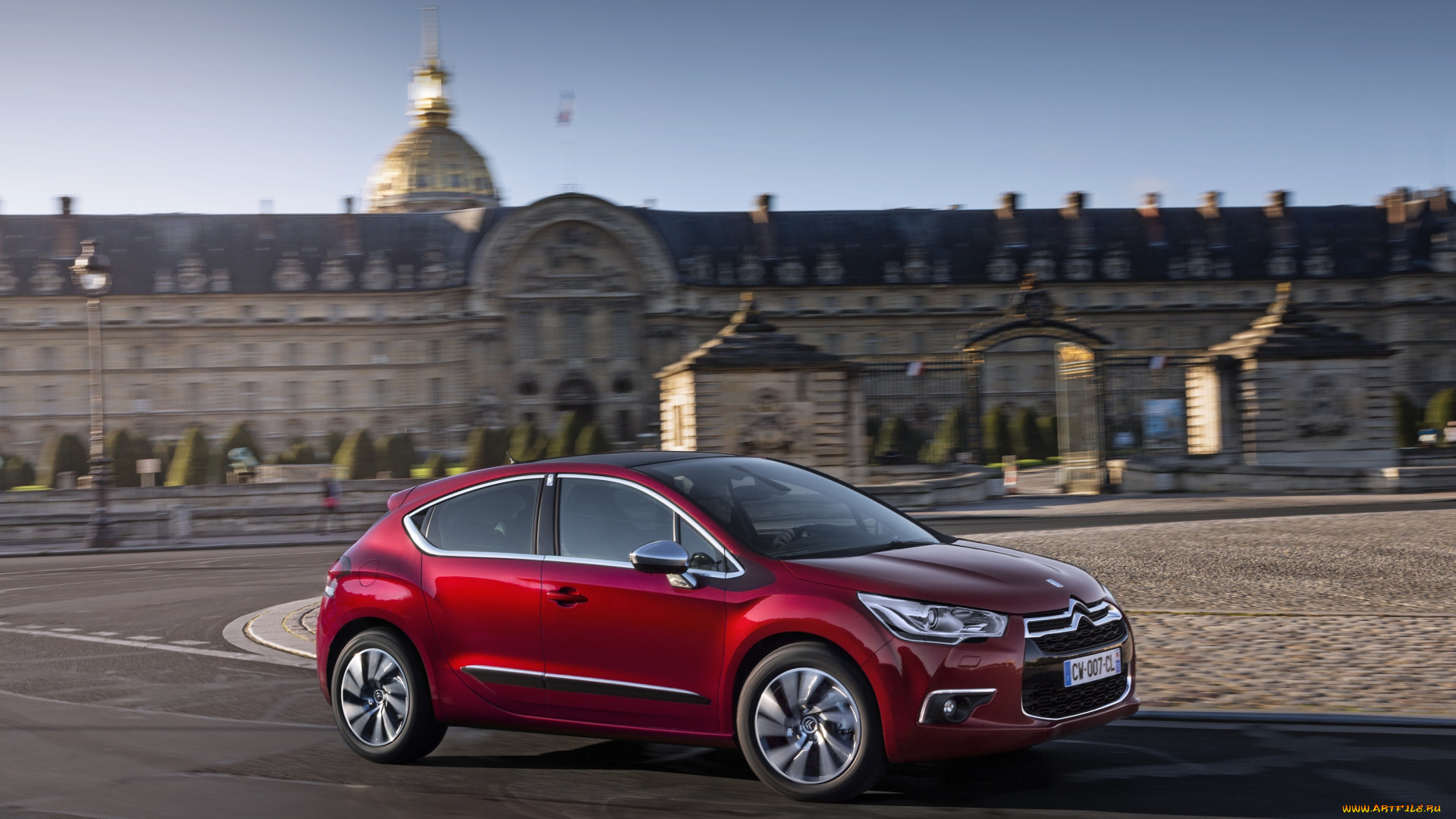 автомобили, citroen, красный, 2010г, ds4, citroеn