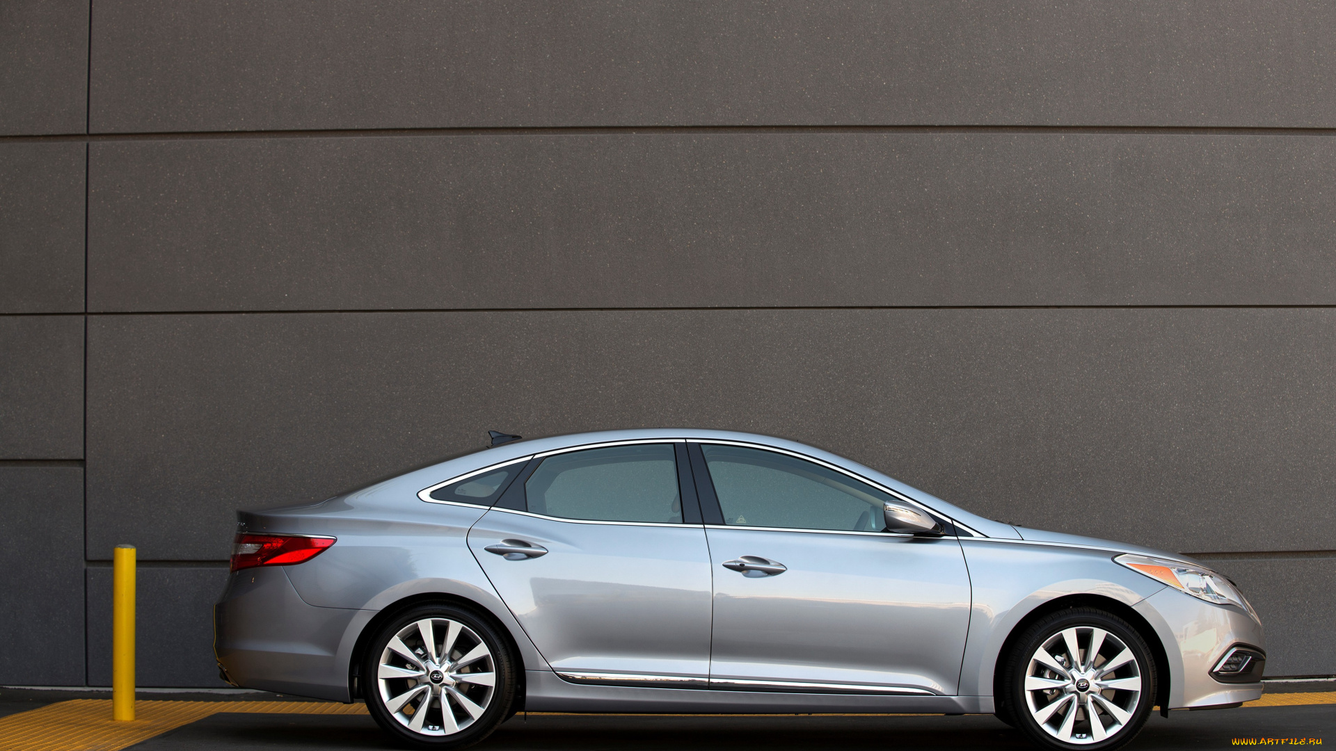 автомобили, hyundai, azera, 2015г, серый, hg