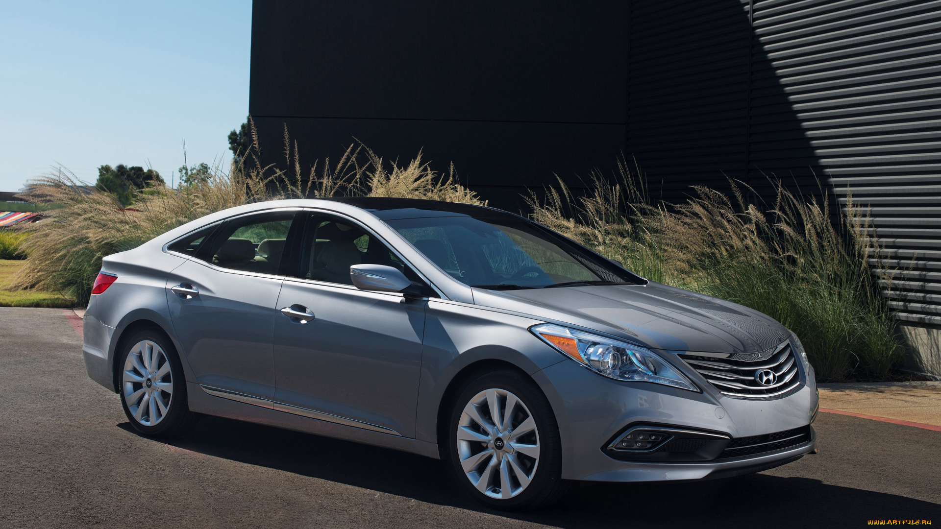 автомобили, hyundai, серый, 2015г, hg, azera