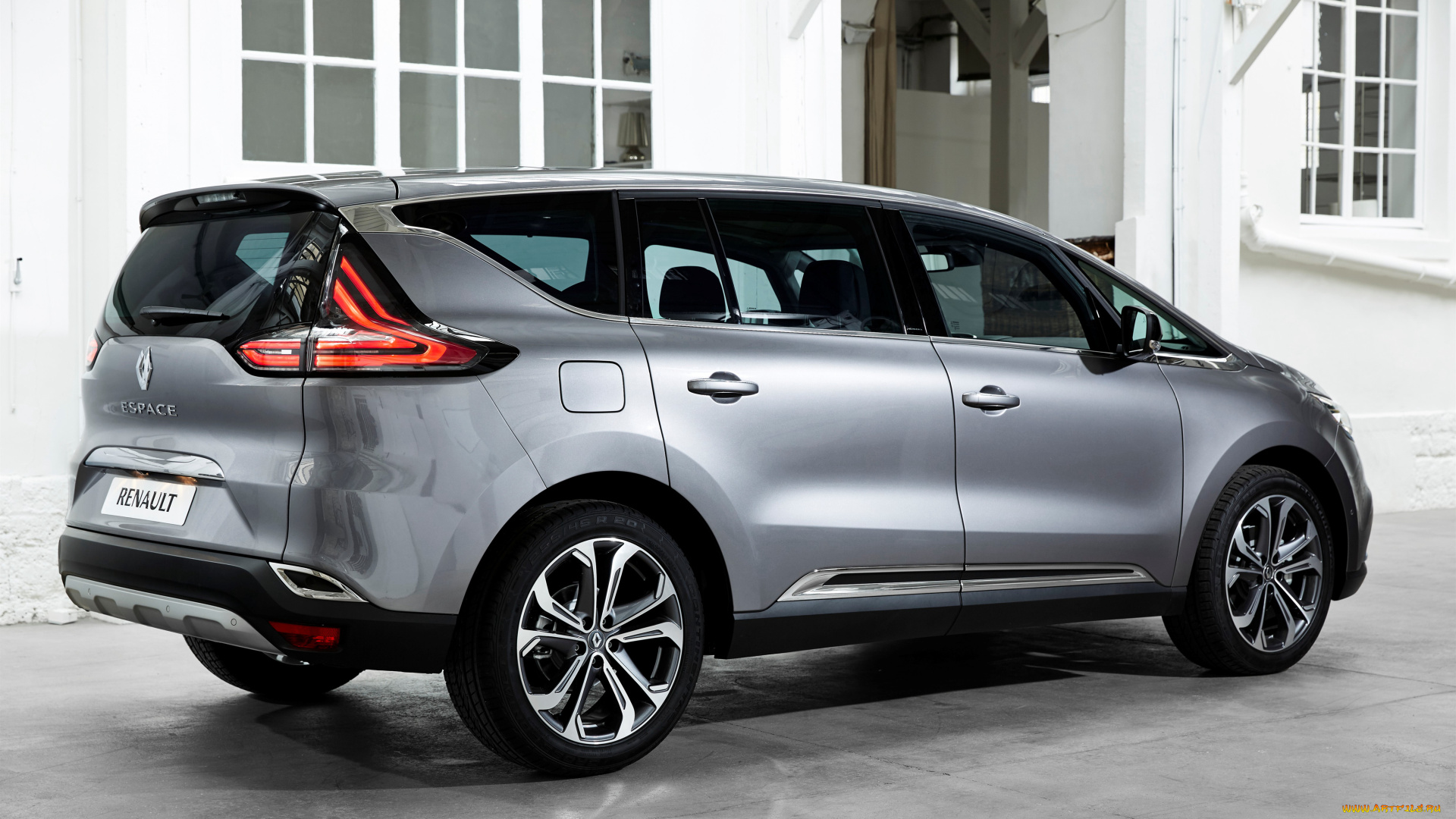 автомобили, renault, серый, 2015г, espace