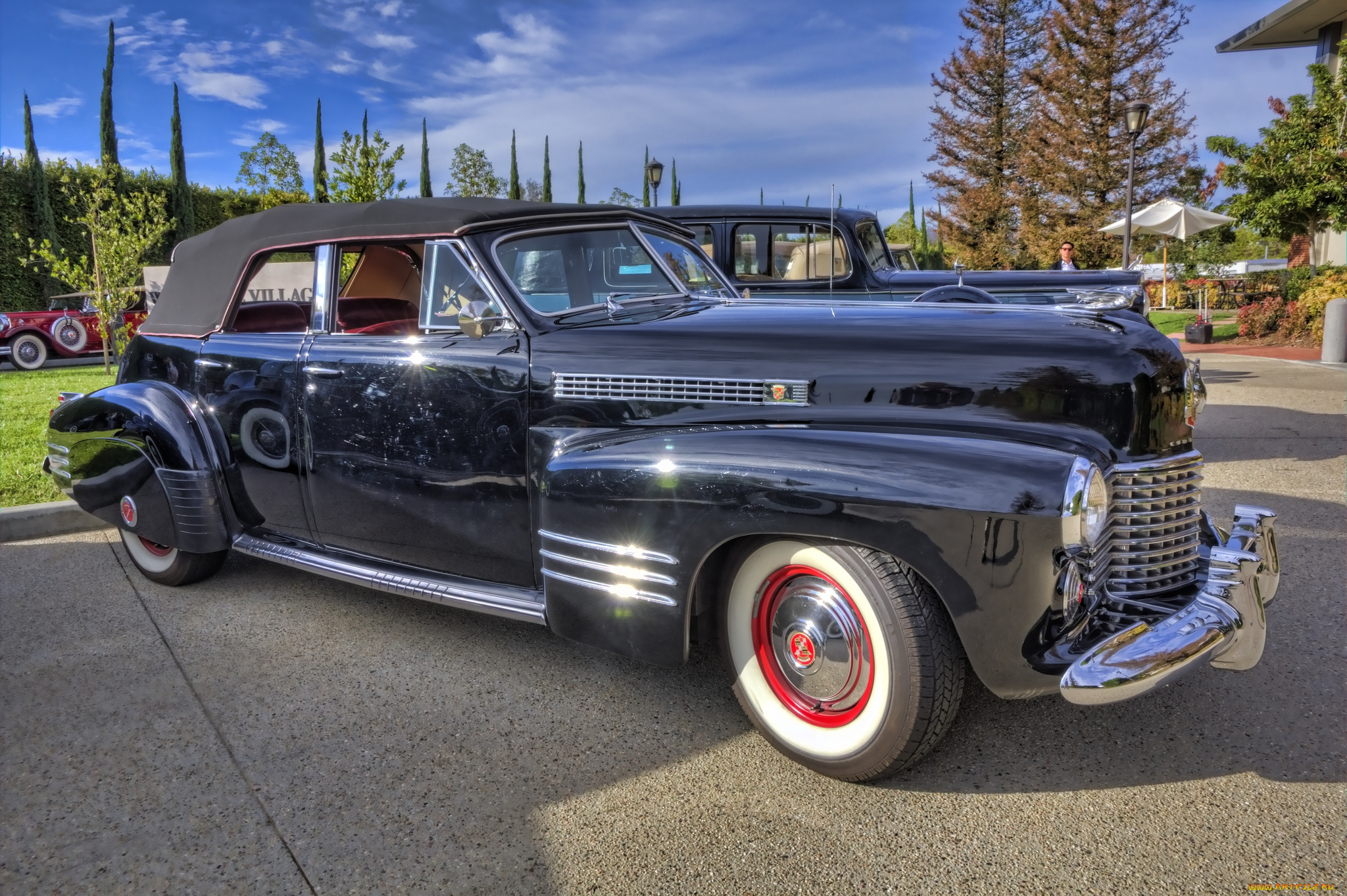 1941, cadillac, convertible, sedan, автомобили, выставки, и, уличные, фото, автошоу, выставка