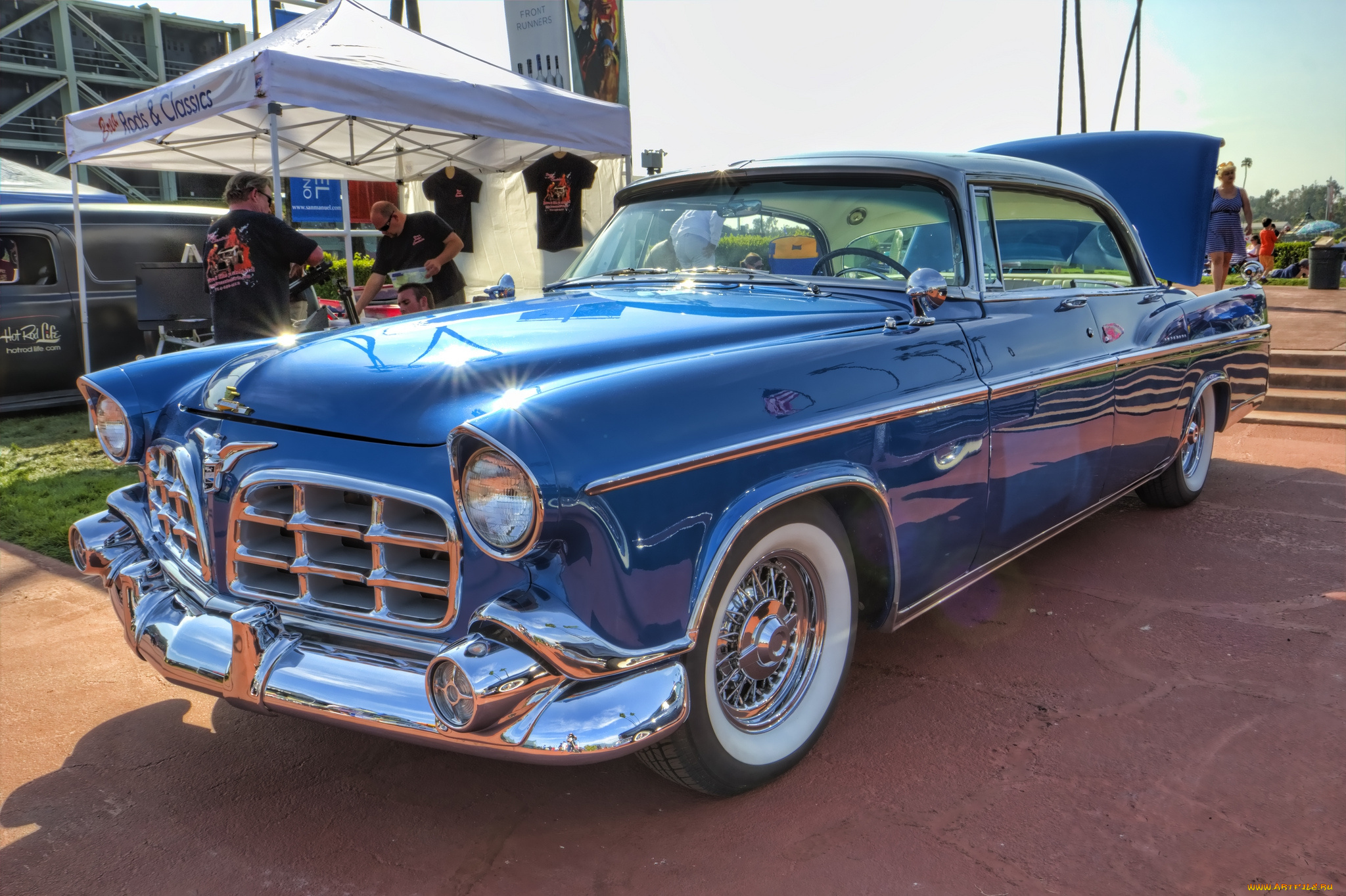 1956, chrysler, imperial, автомобили, выставки, и, уличные, фото, автошоу, выставка