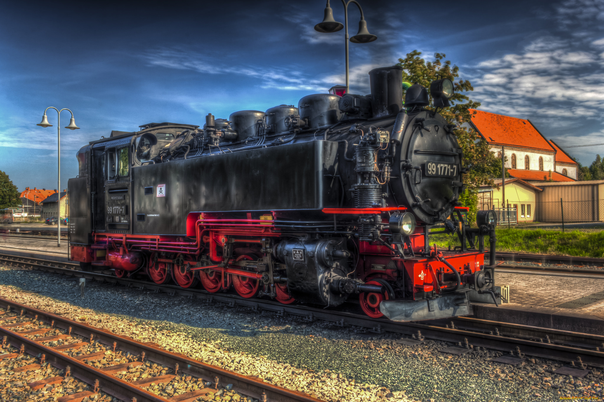 техника, паровозы, паровоз, дорога, железная