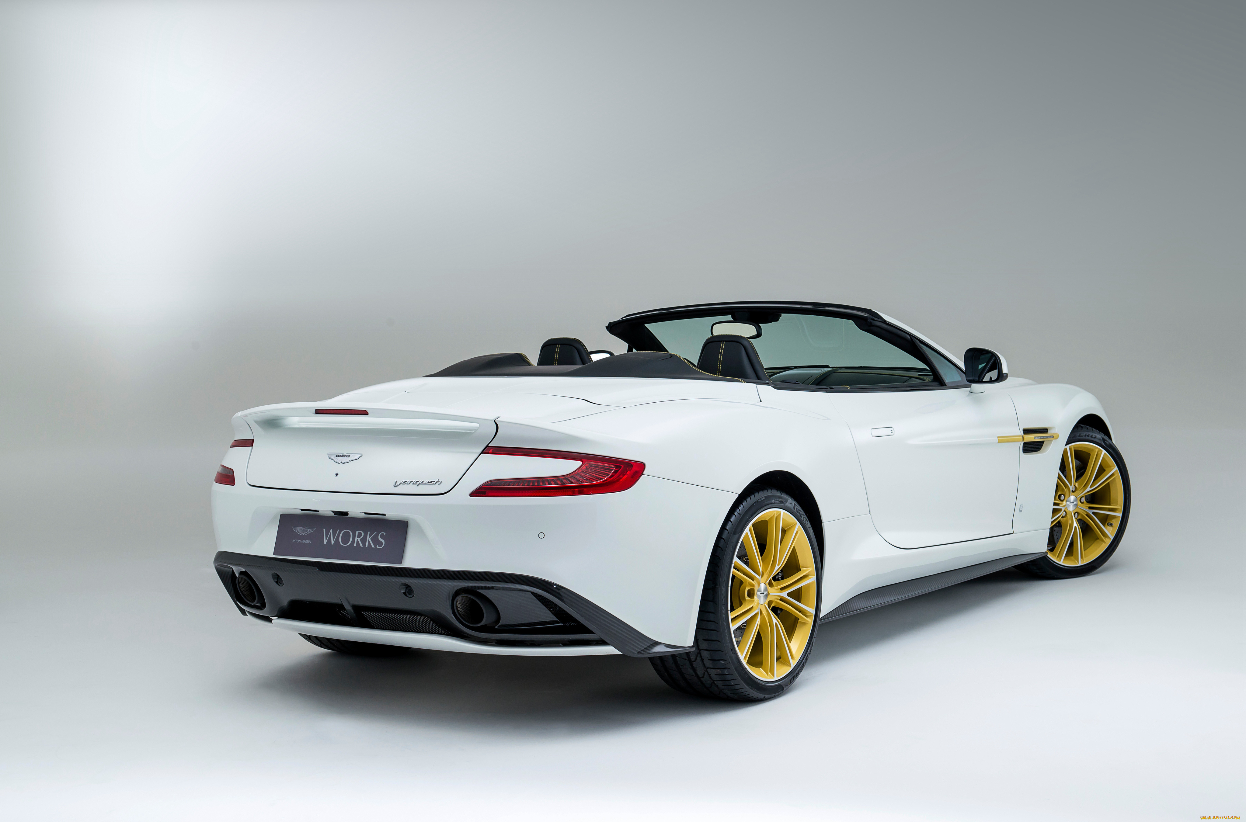 автомобили, aston, martin, aston, martin, vanquish, volante, works, 60th, anniversary, 2014г, серый