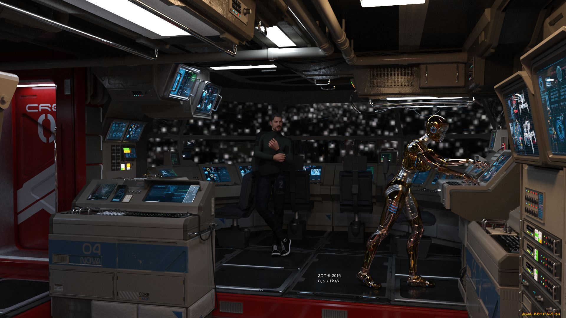 3д, графика, фантазия, , fantasy, андроид, мужчина