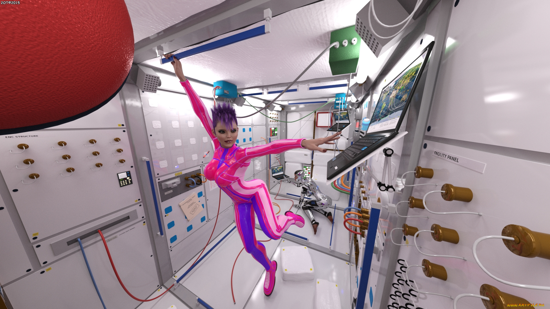 3д, графика, фантазия, , fantasy, взгляд, девушка, фон