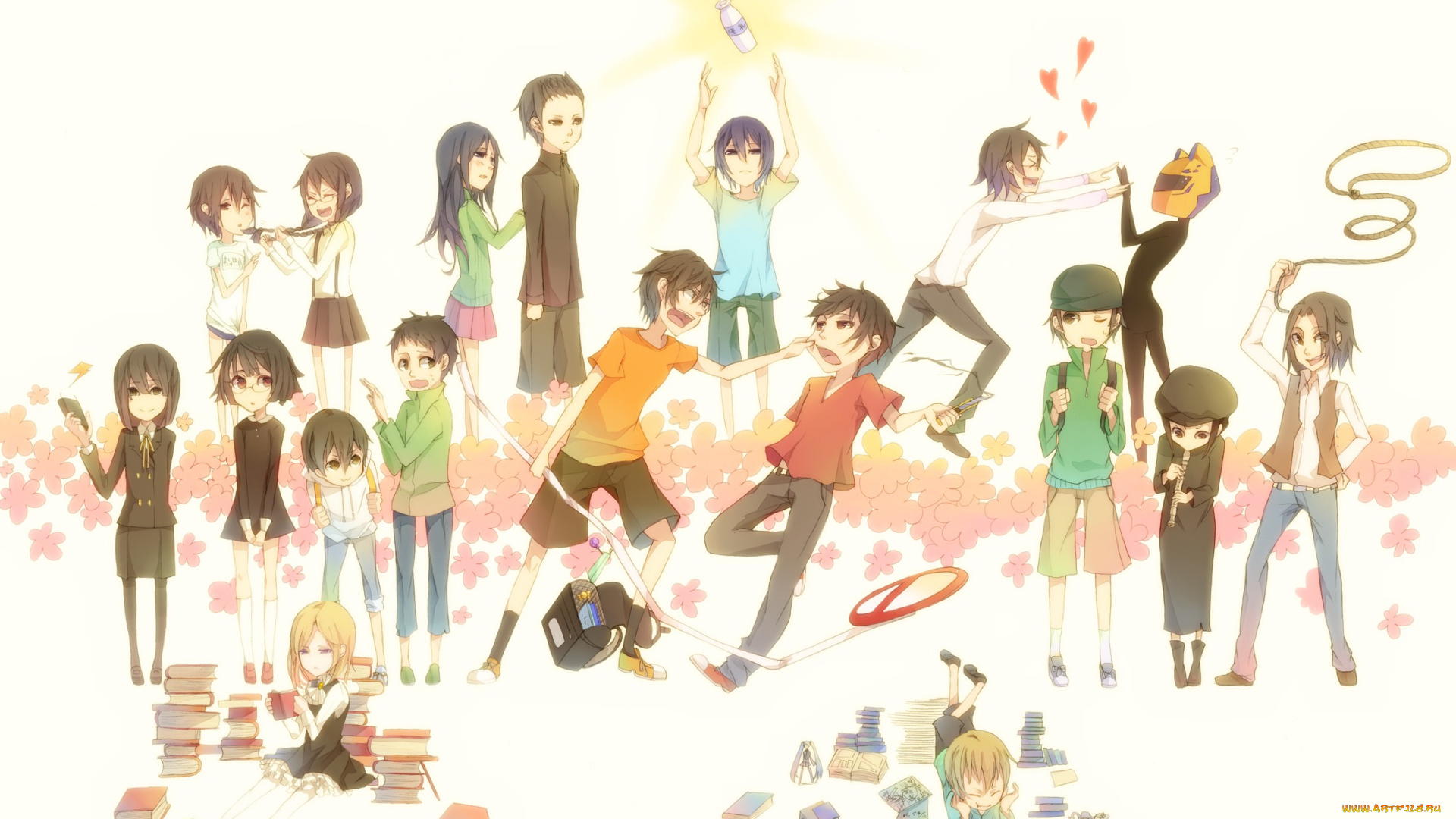 аниме, durarara, изая, орихара, шизуо, хейваджима, парни, персонажи, дюрара, арт