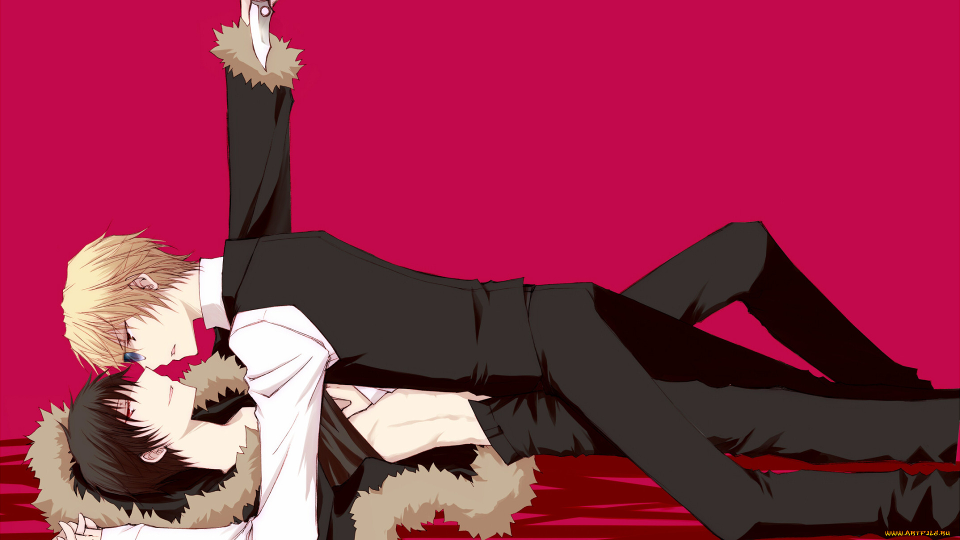 аниме, durarara, парни, шизуо, хейваджима, изая, орихара