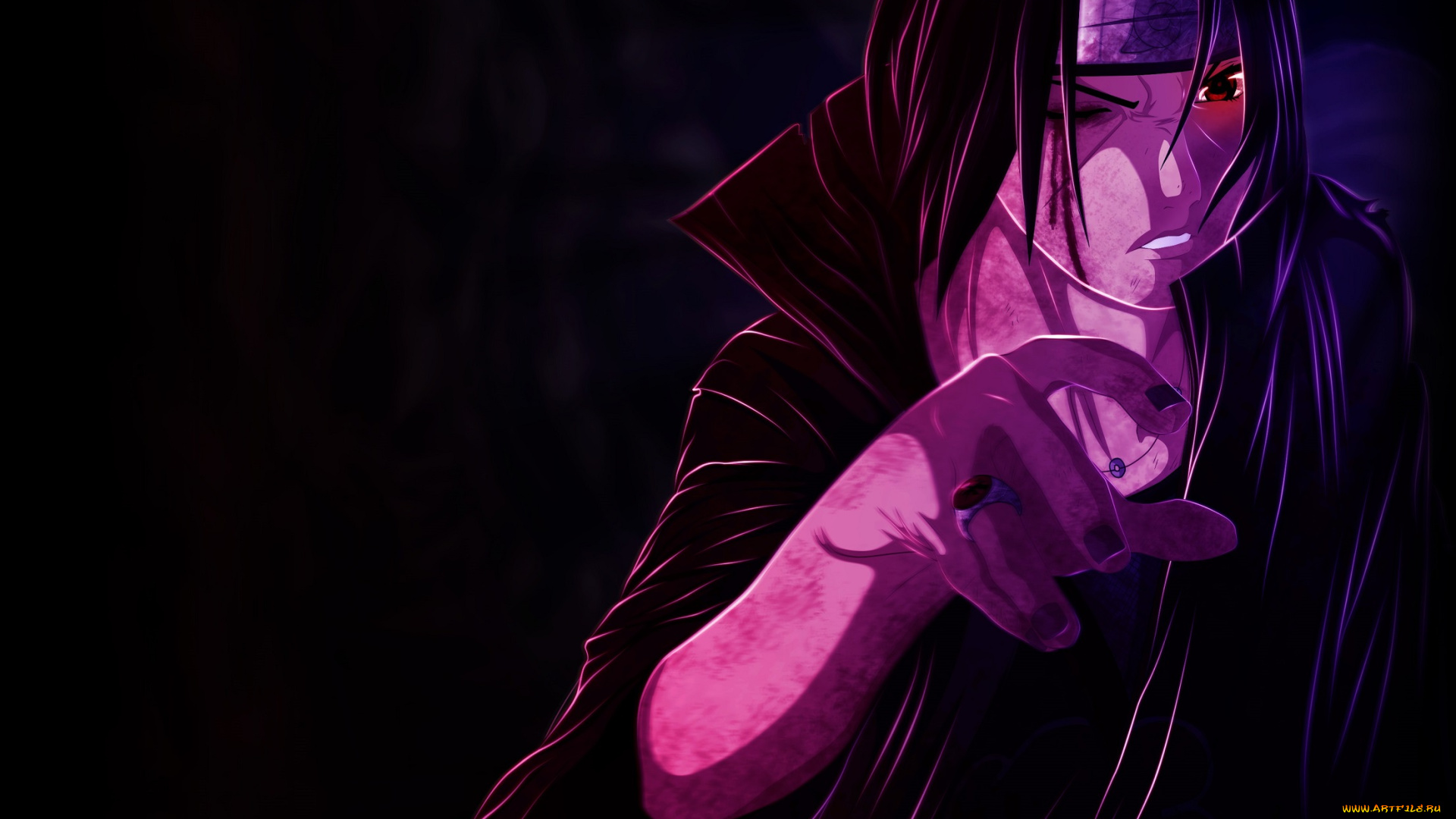 аниме, naruto, итачи