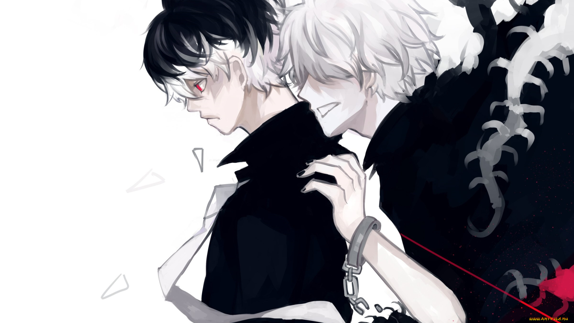 аниме, tokyo, ghoul, токийский, гуль, канеки, кен, арт