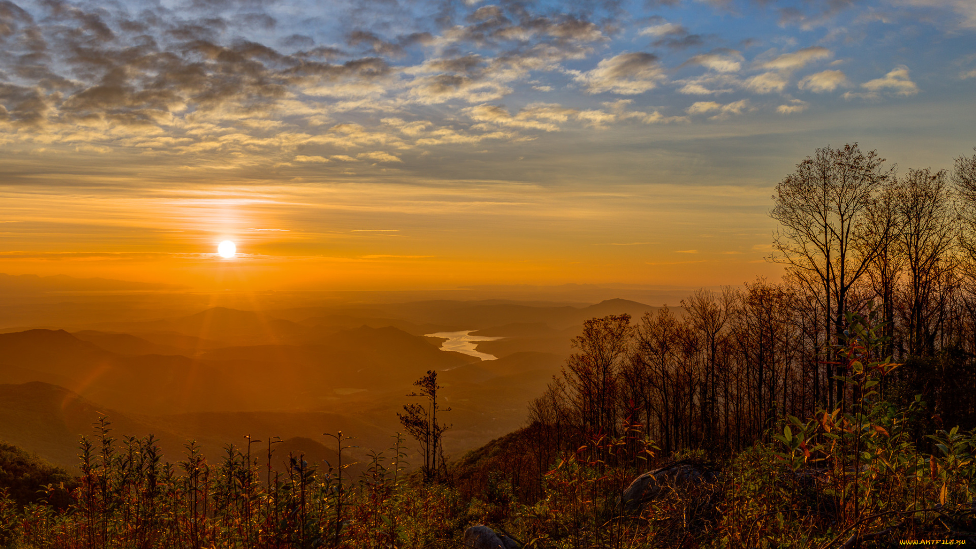 природа, восходы, закаты, рассвет