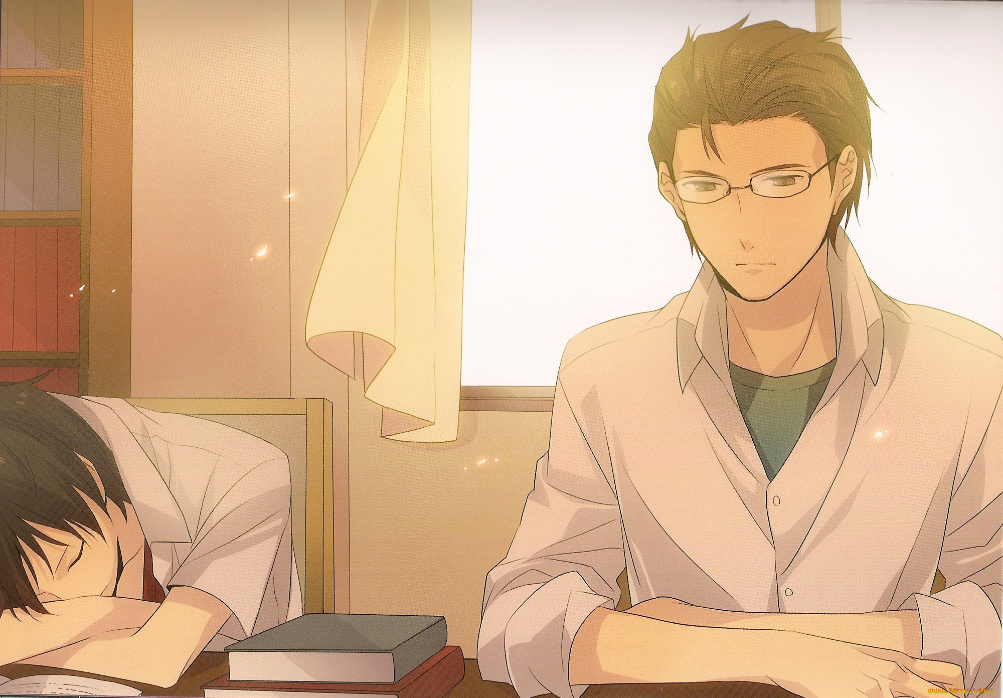 аниме, durarara, изая, орихара, парни