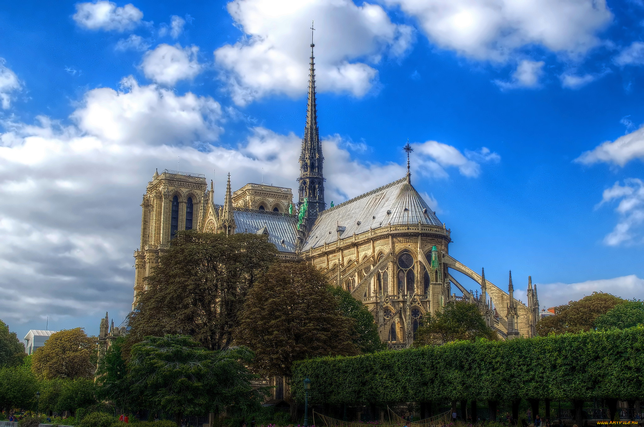 notre, dame, , paris, города, париж, , франция, собор