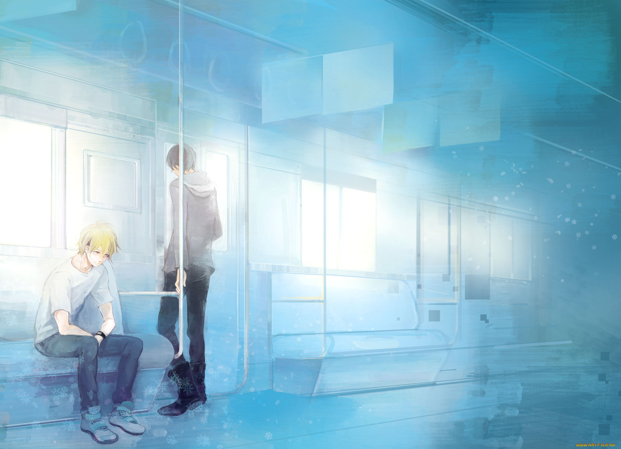 аниме, durarara, парни, изая, орихара, шизуо, хейваджима