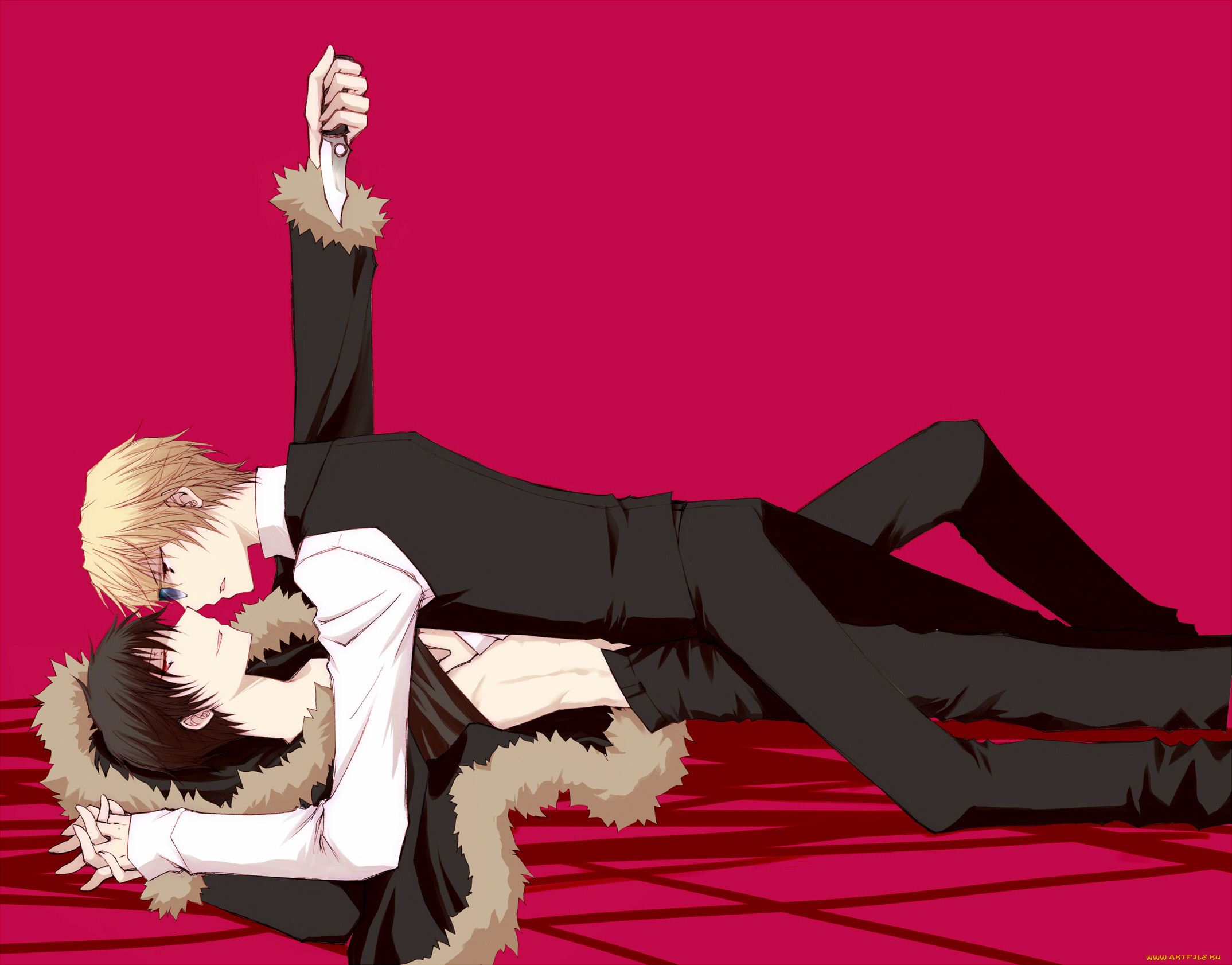 аниме, durarara, парни, шизуо, хейваджима, изая, орихара