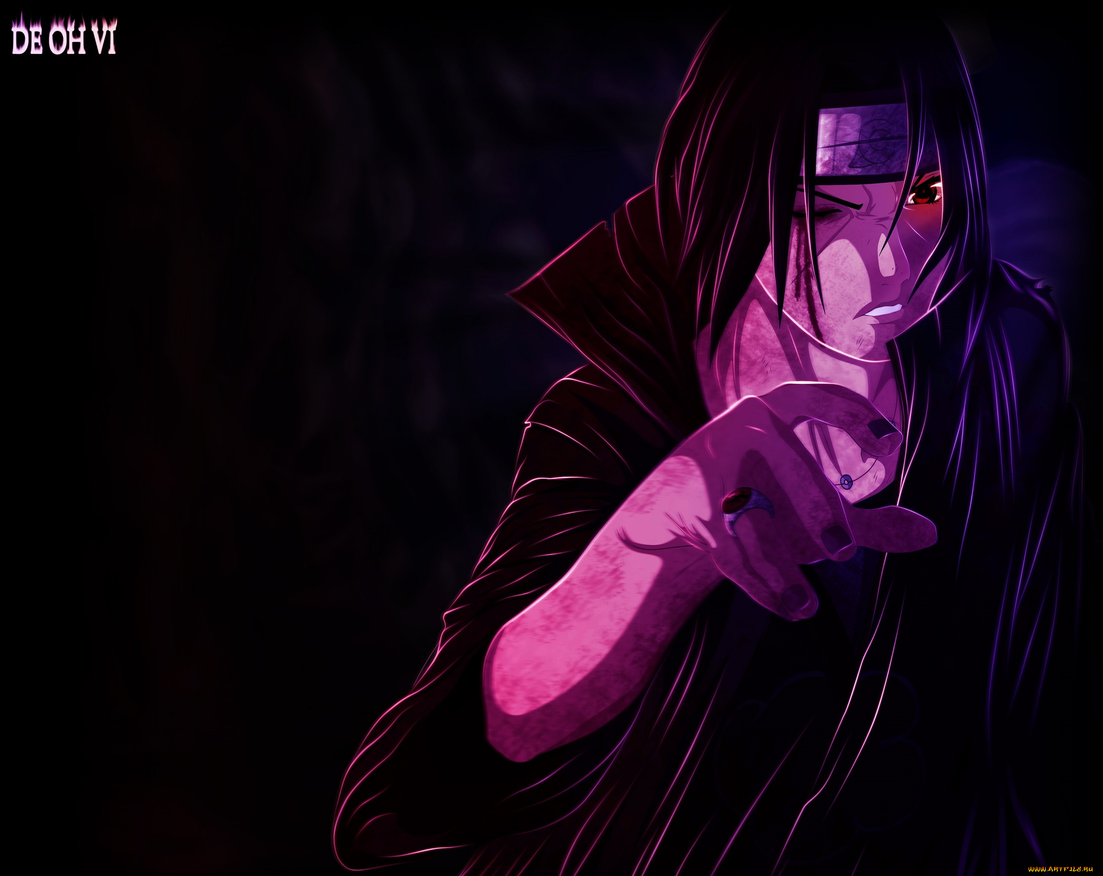 аниме, naruto, итачи