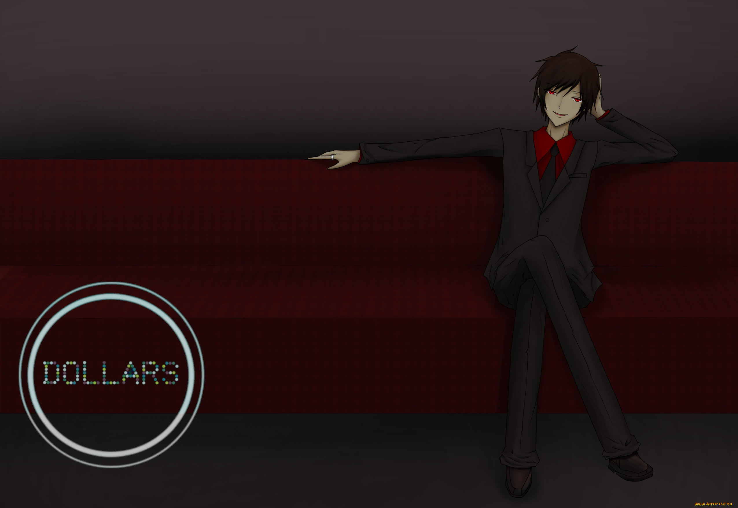 аниме, durarara, изая, орихара