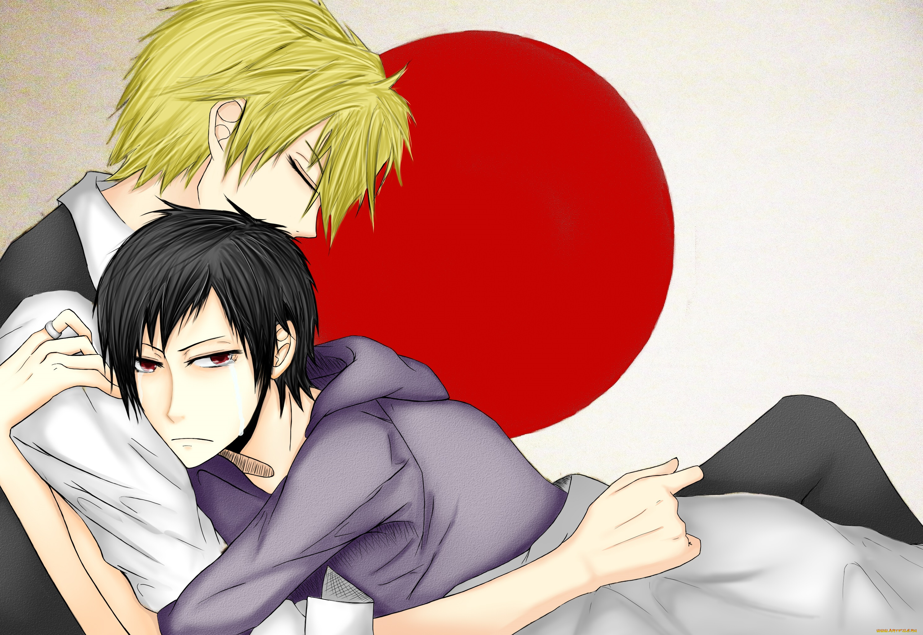 аниме, durarara, изая, орихара, парни, шизуо, хейваджима