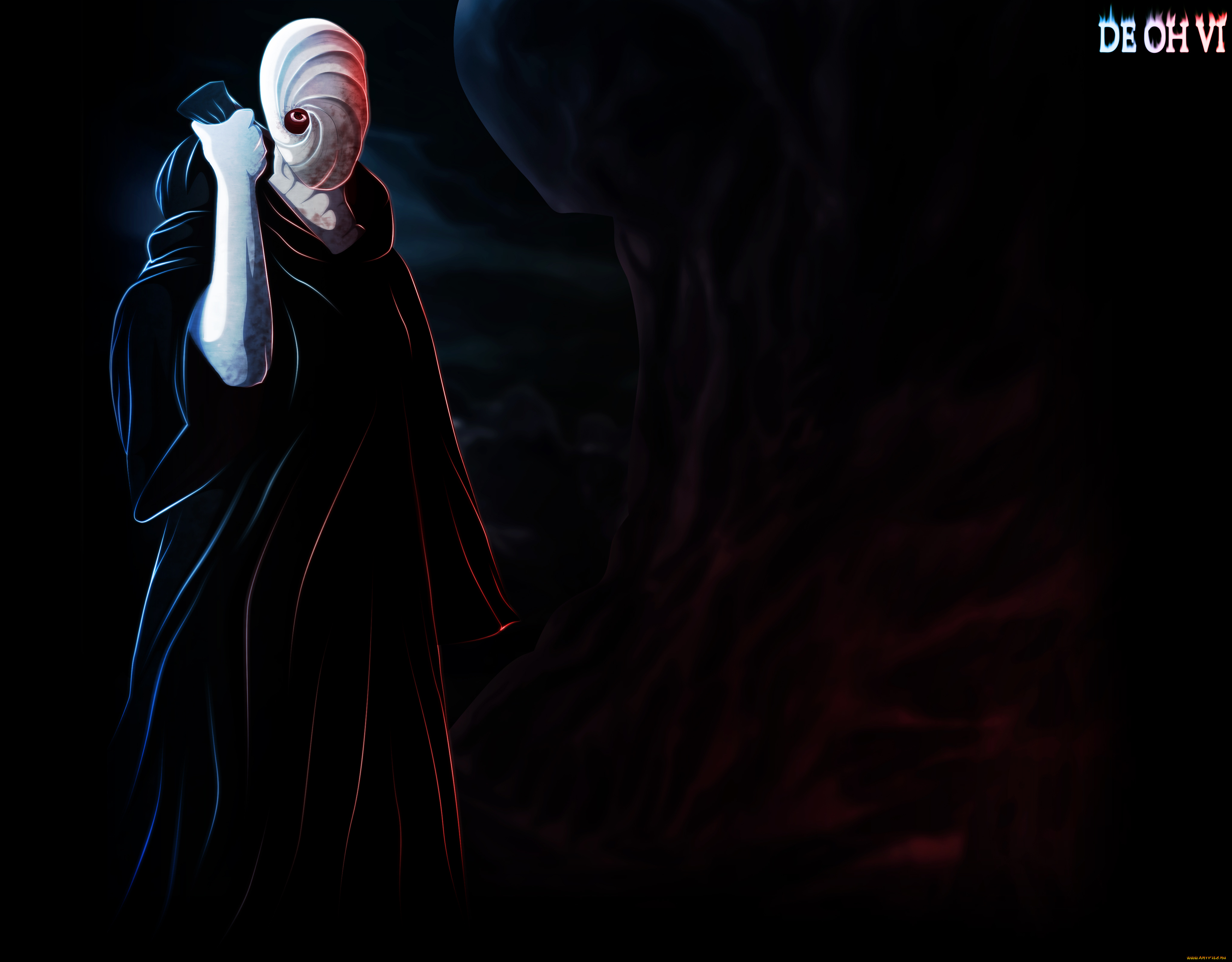 аниме, naruto, обито