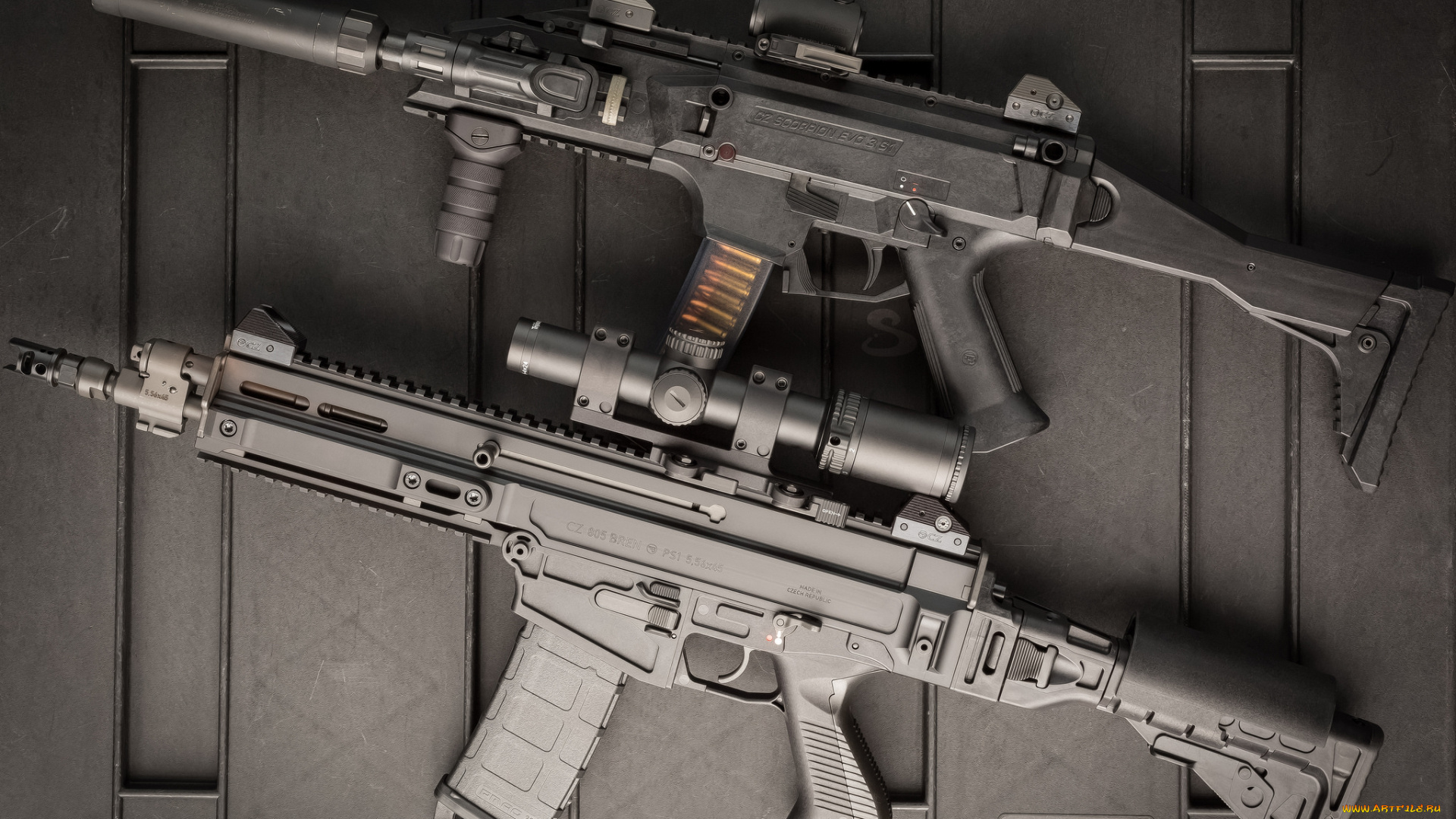 оружие, автоматы, ствол