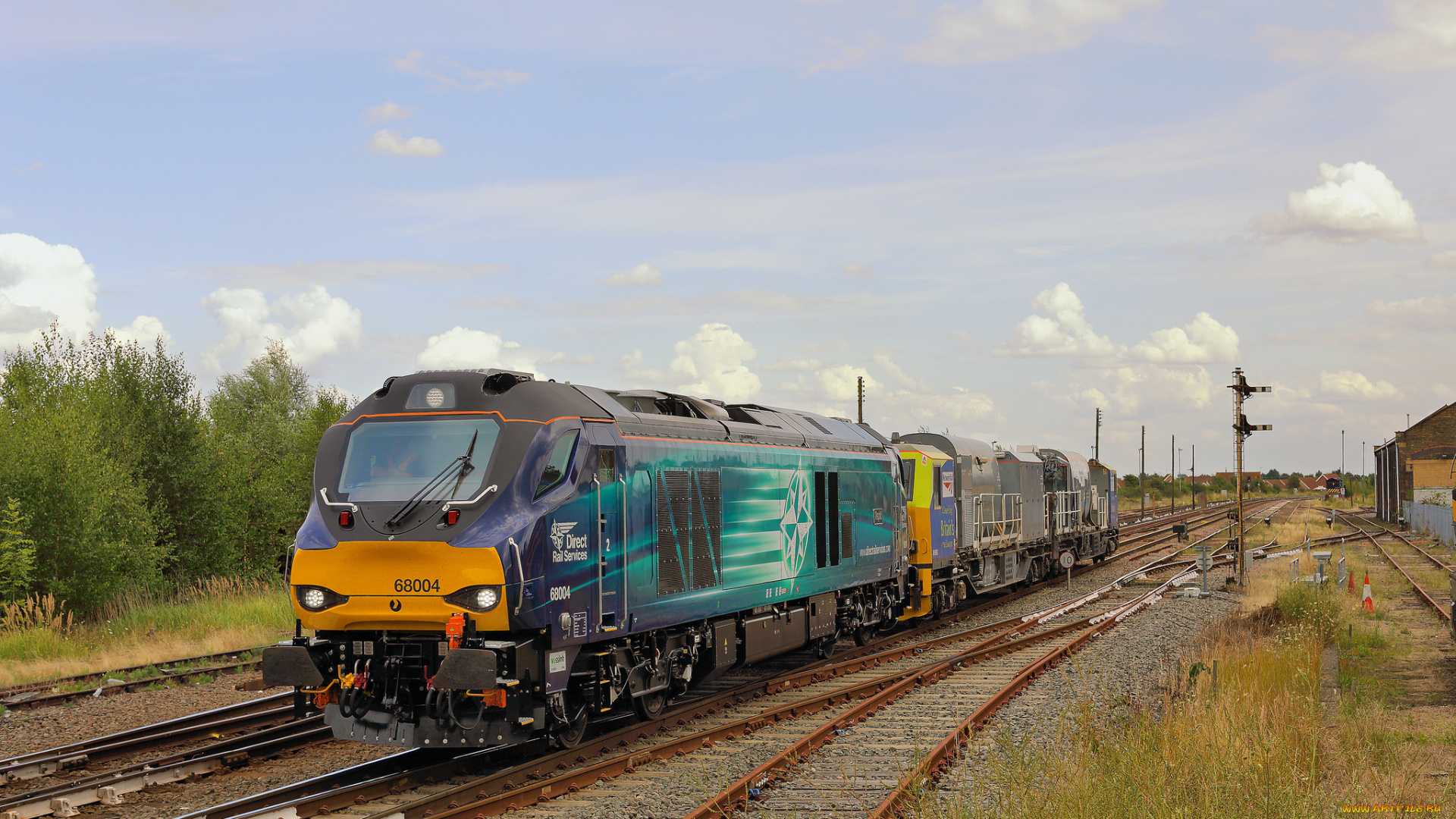 техника, локомотивы, локомотив, рельсы