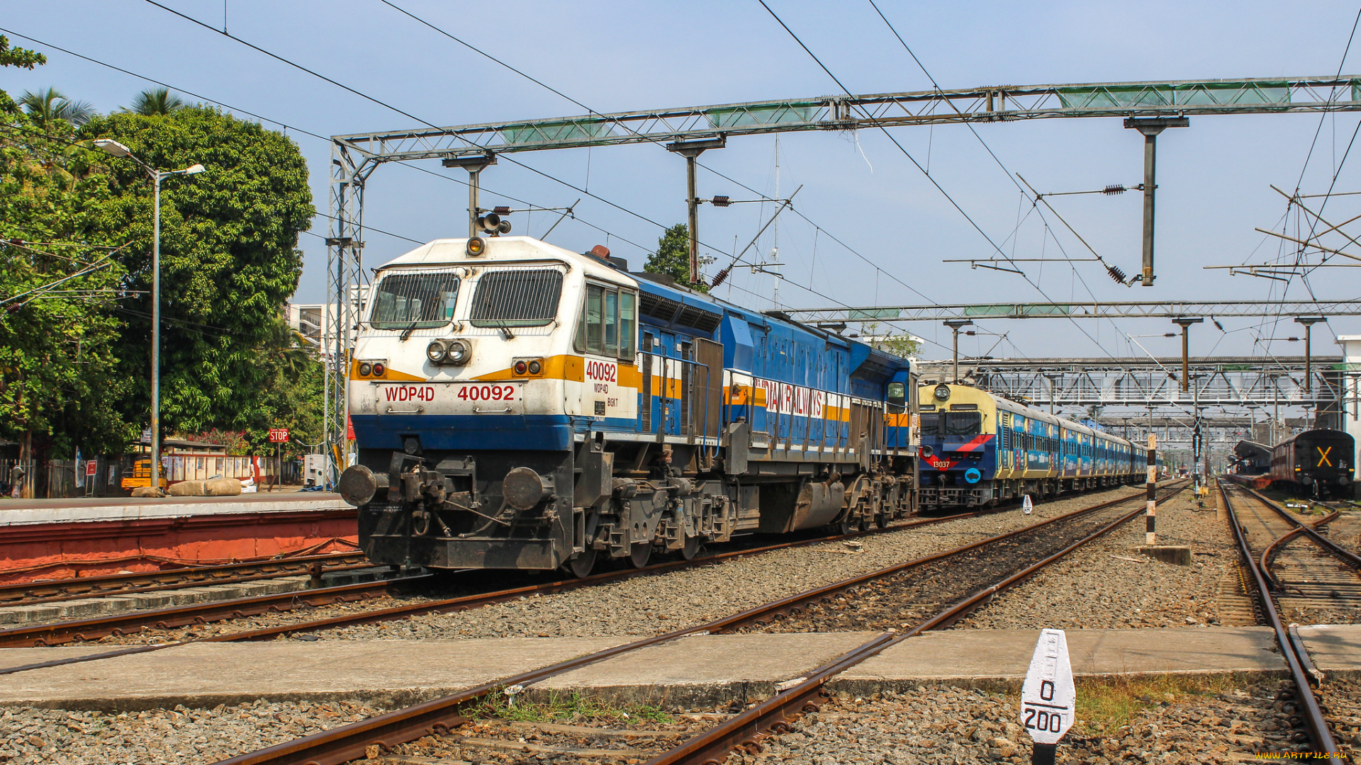 техника, локомотивы, локомотив, рельсы