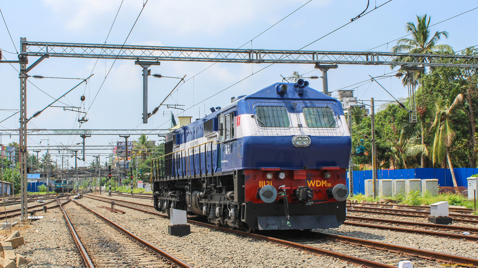 техника, локомотивы, рельсы, локомотив