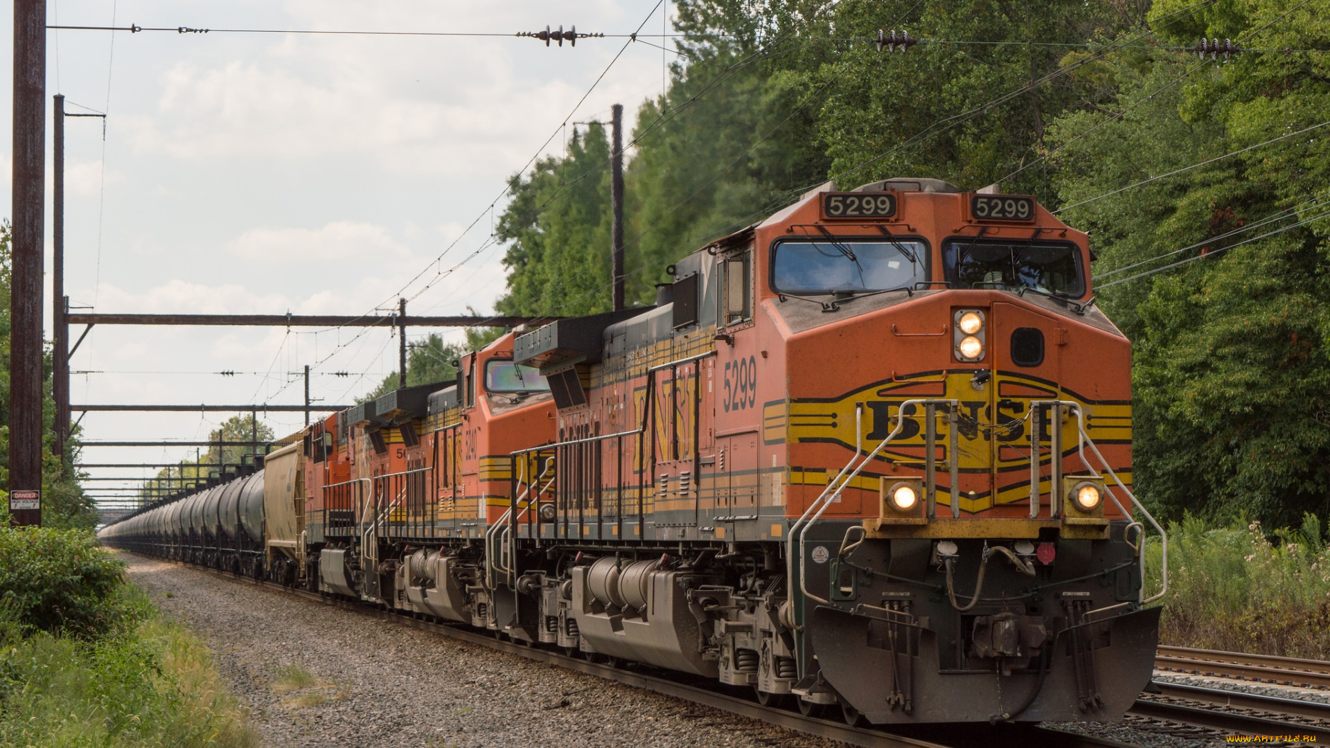 техника, поезда, локомотив, рельсы, состав