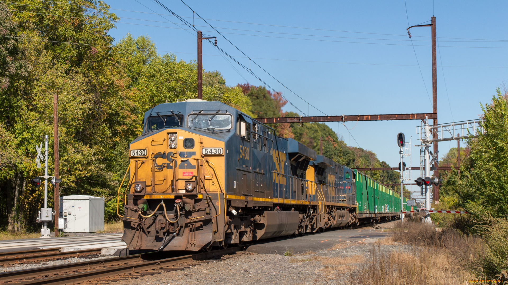 техника, поезда, локомотив, состав, рельсы