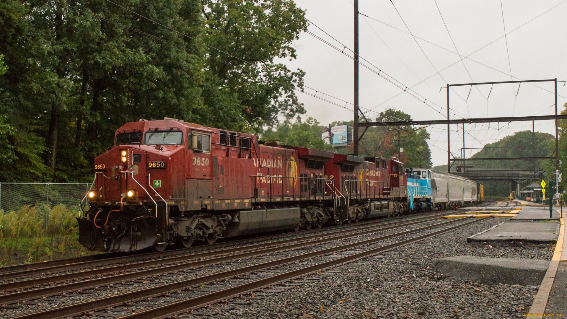 техника, поезда, состав, локомотив, рельсы