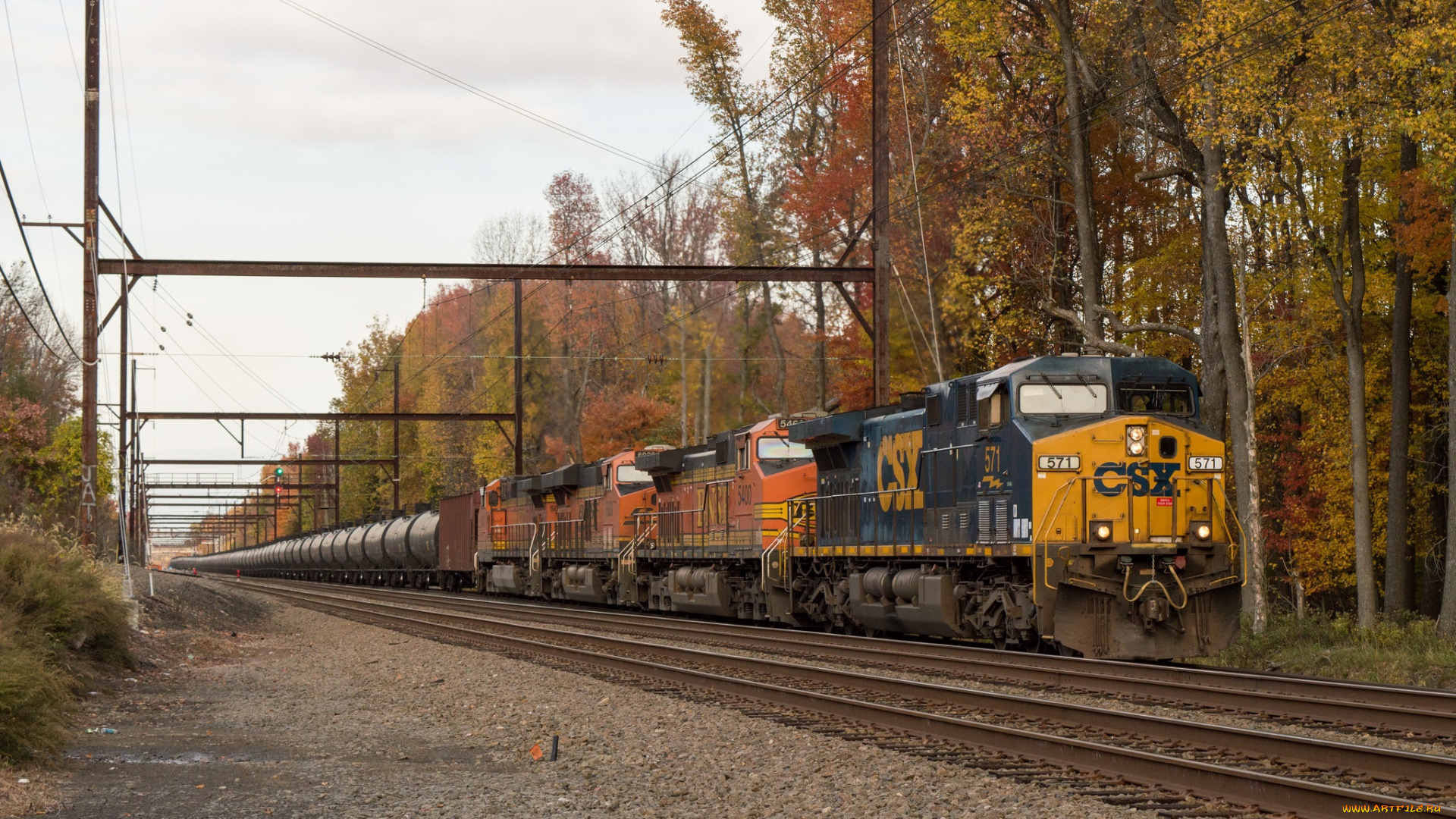 техника, поезда, состав, локомотив, рельсы