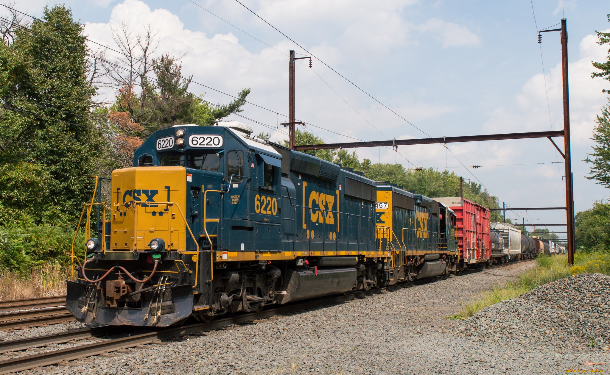 техника, поезда, локомотив, состав, рельсы