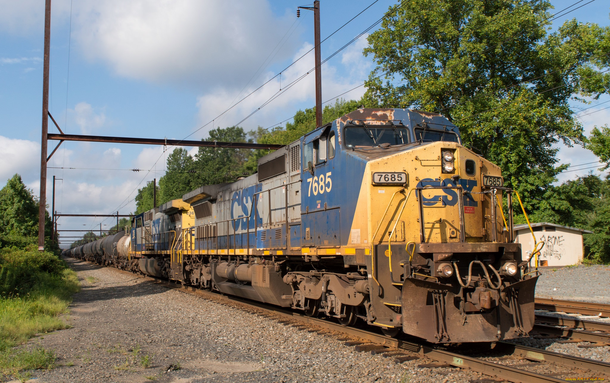 техника, поезда, состав, локомотив, рельсы