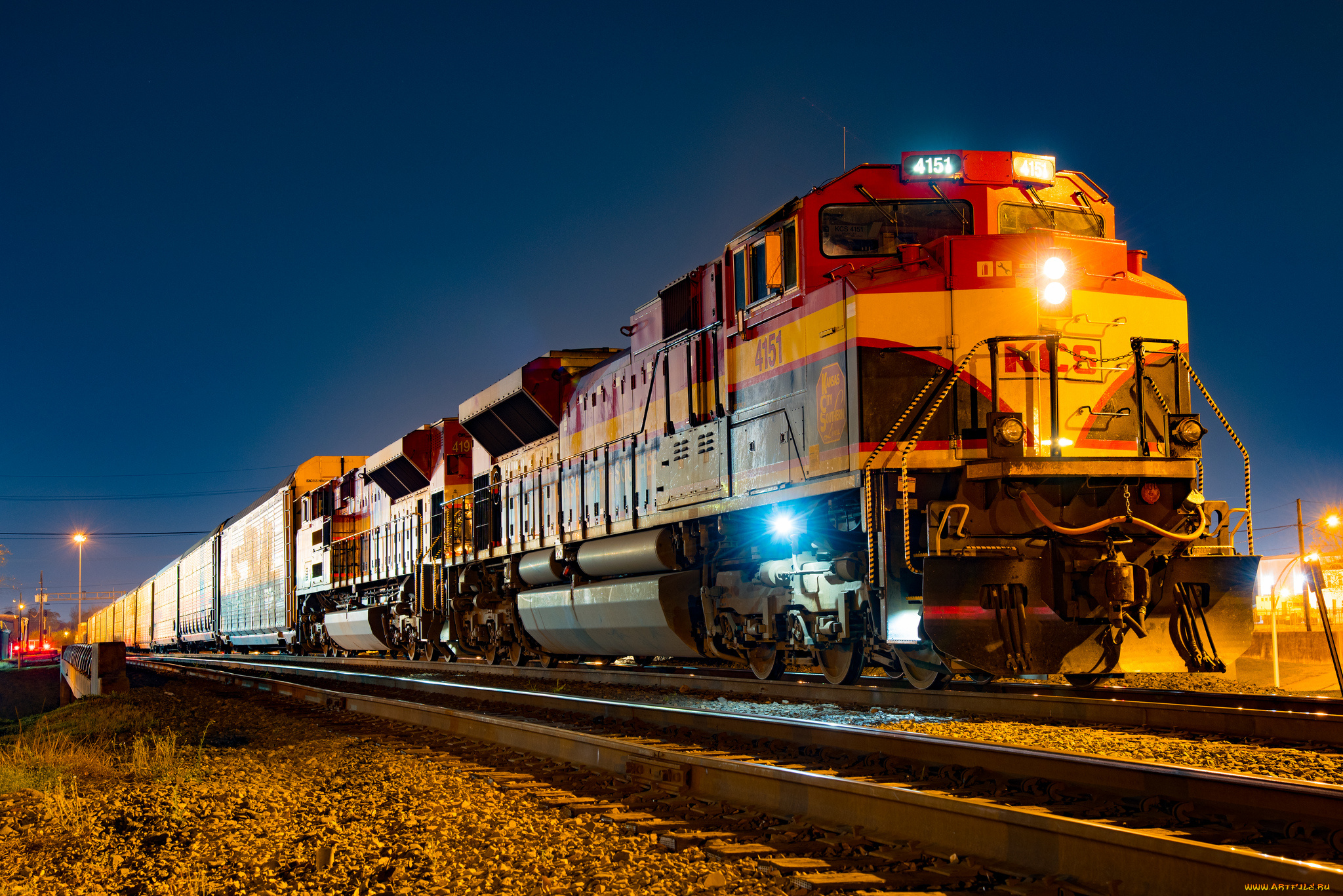 техника, поезда, состав, локомотив, рельсы