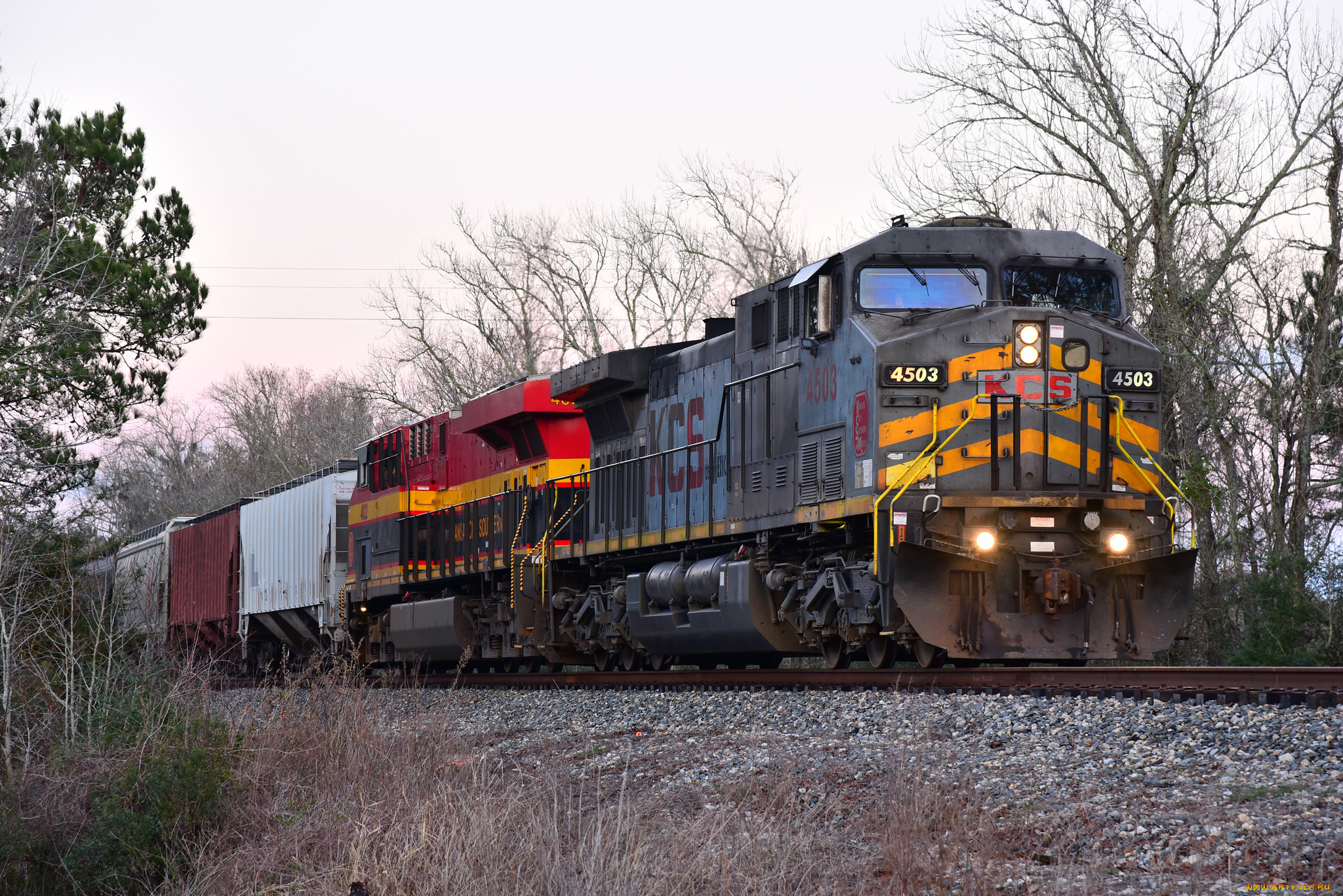 техника, поезда, состав, локомотив, рельсы