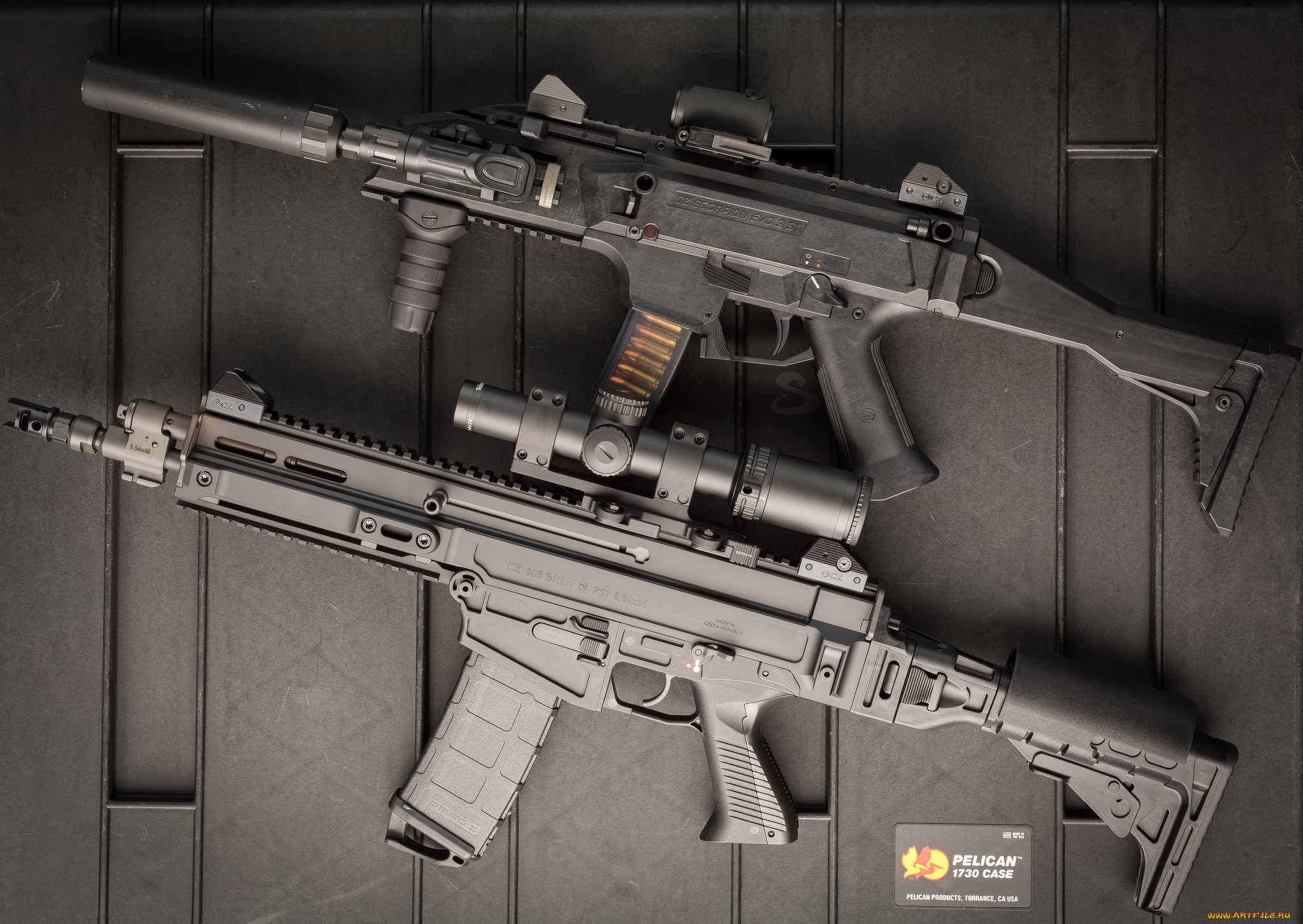 оружие, автоматы, ствол