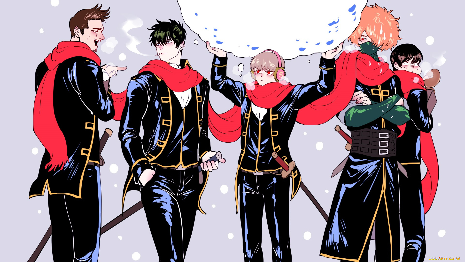 аниме, gintama, гинтама