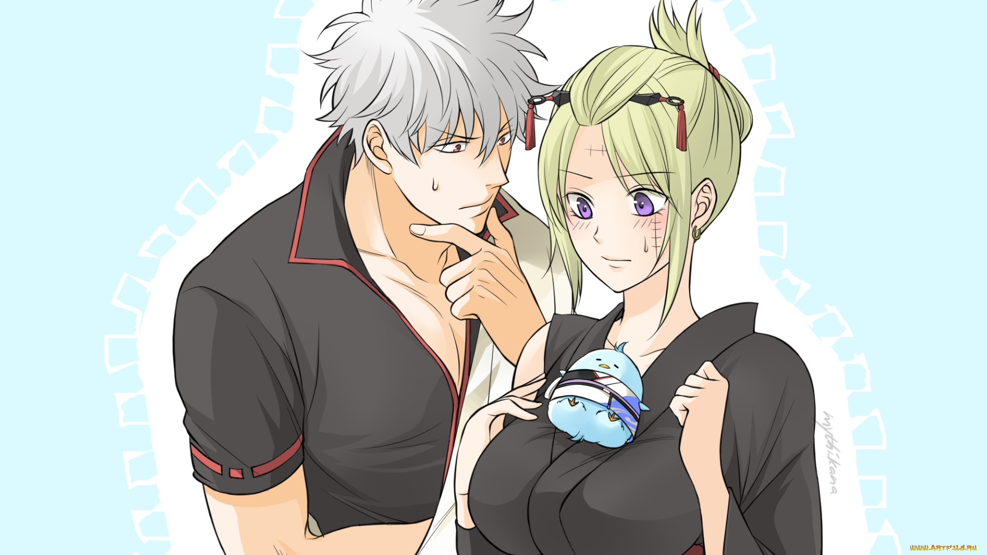 аниме, gintama, гинтама