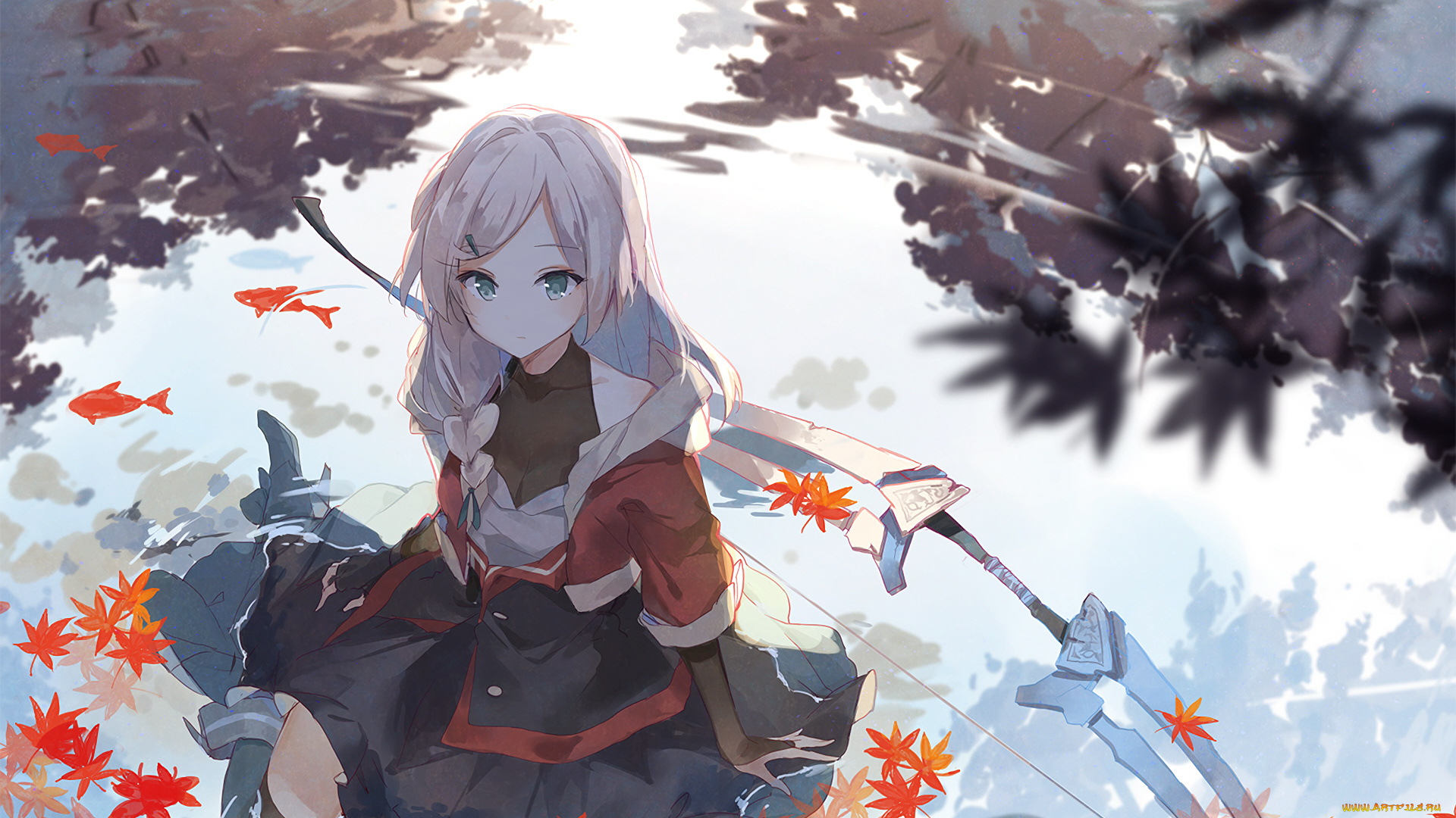 аниме, unknown, , другое, , девушка