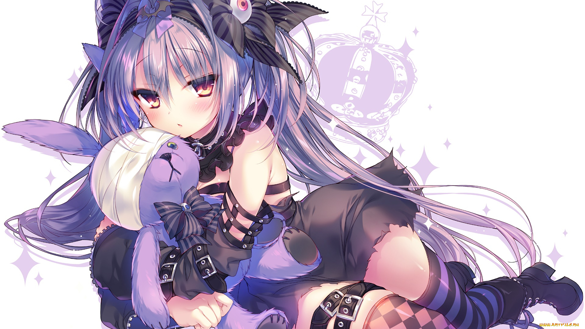 аниме, unknown, , другое, , фон, взгляд, девушка