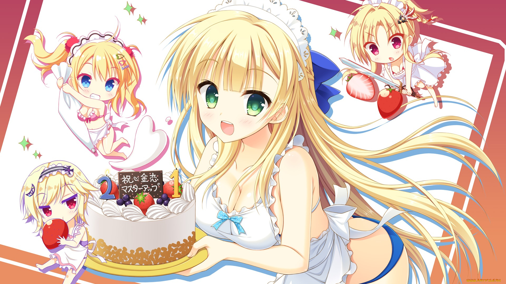 аниме, unknown, , другое, , kin'iro, loveriche