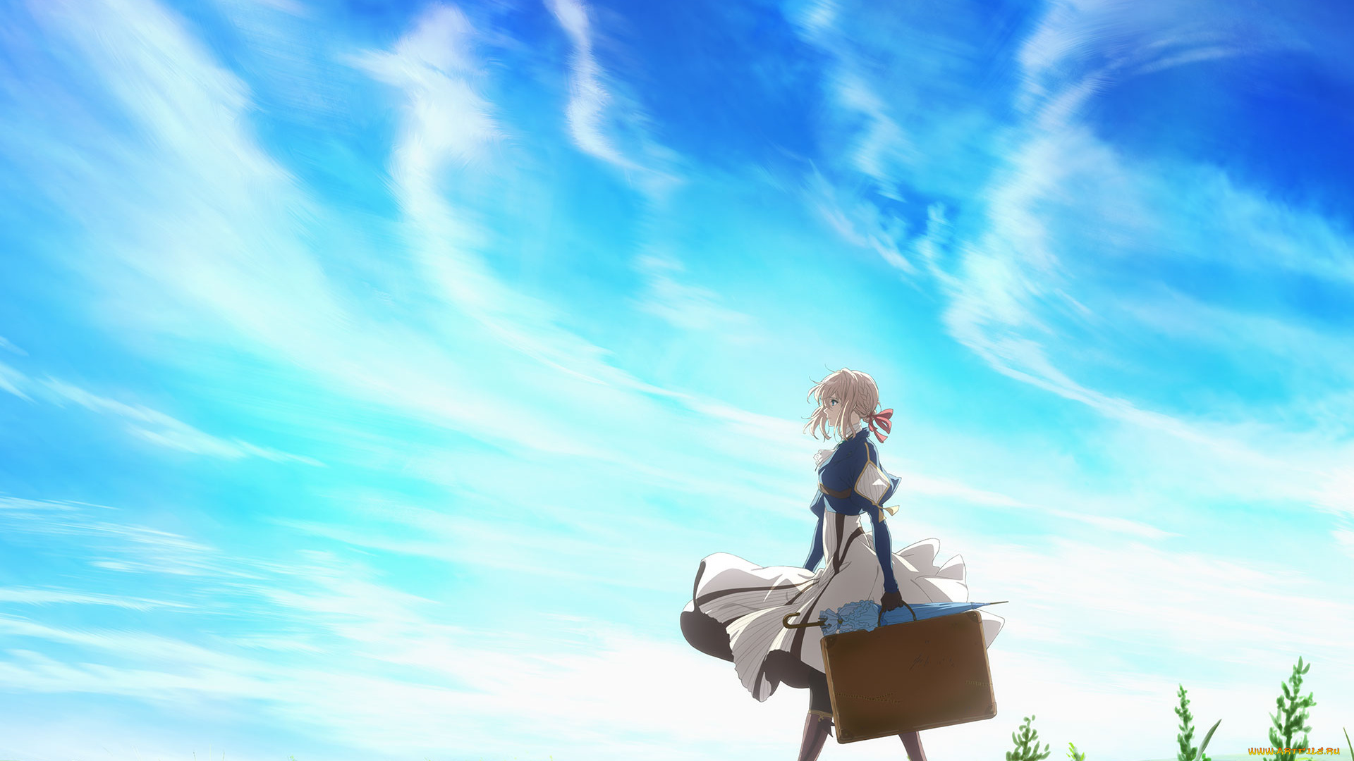 аниме, violet, evergarden, violet, evergarden