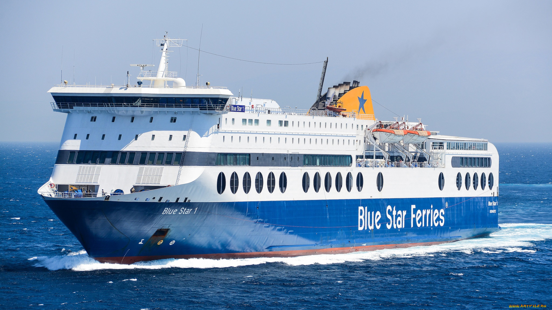 blue, star, 1, корабли, грузовые, суда, паром