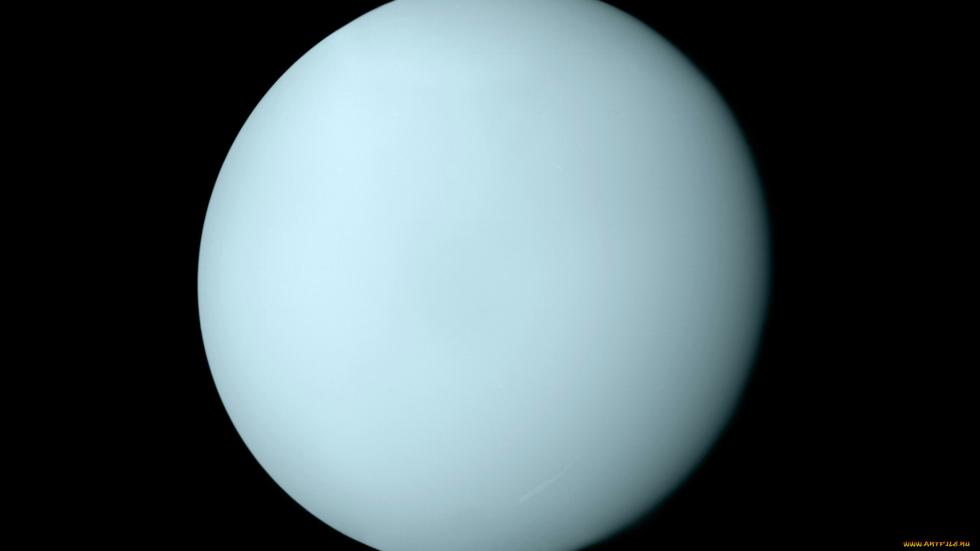 космос, уран, солнечная, система, вселенная, планета