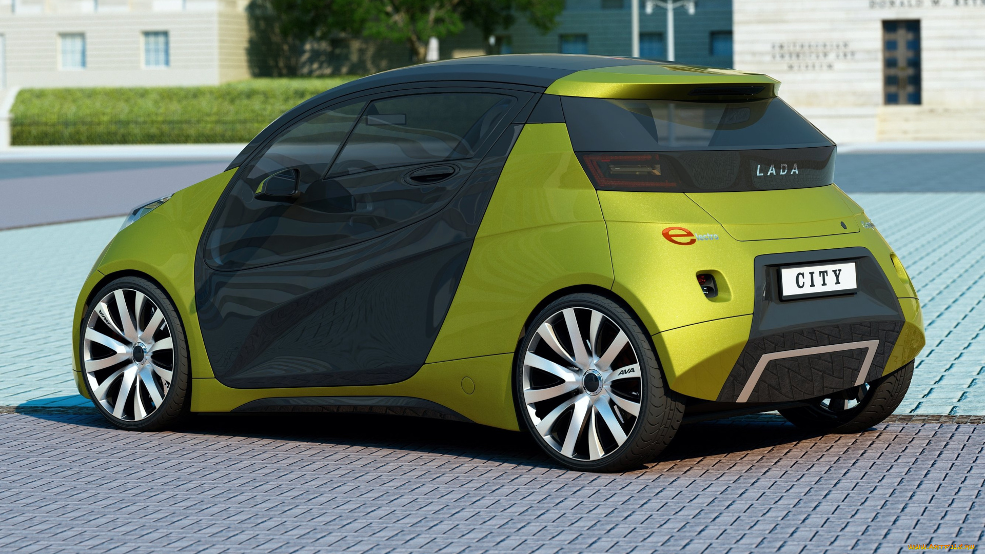 lada, compact, concept, 2017, автомобили, 3д, 2017, compact, concept, lada