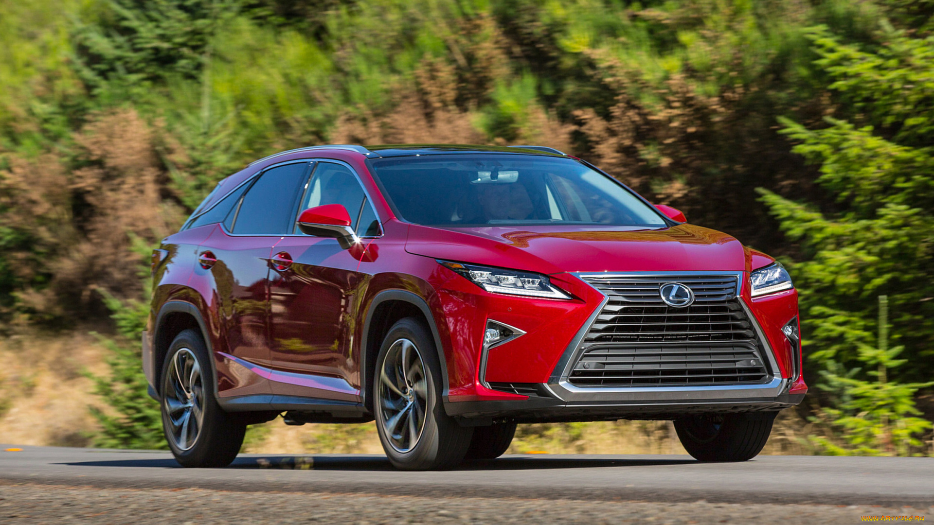 lexus, rx-350, 2018, автомобили, lexus, вишнёвый, 2018, rx-350