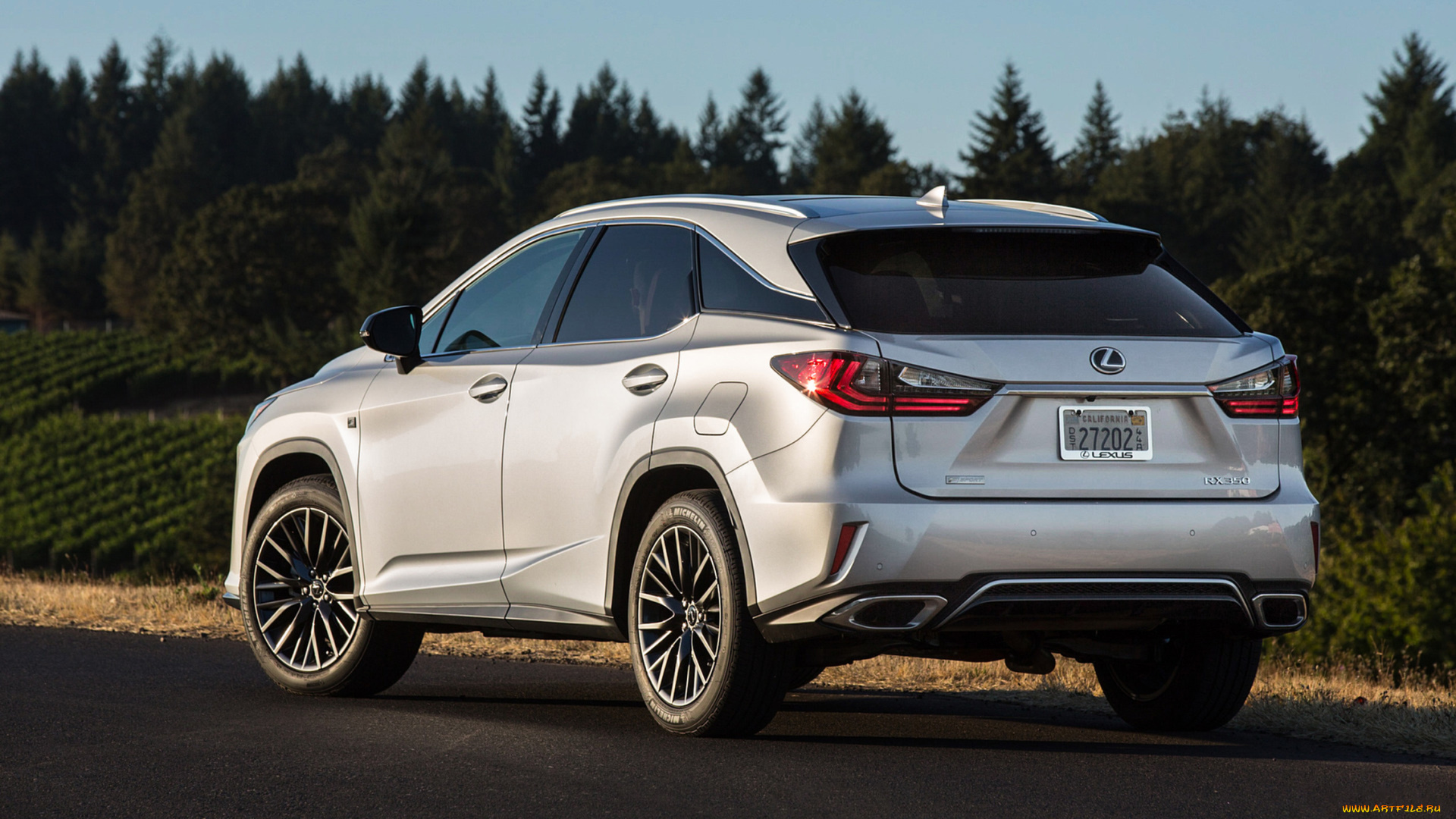 lexus, rx, 350, f-sport, 2018, автомобили, lexus, 2018, f-sport, 350, серебряный, rx, металлик