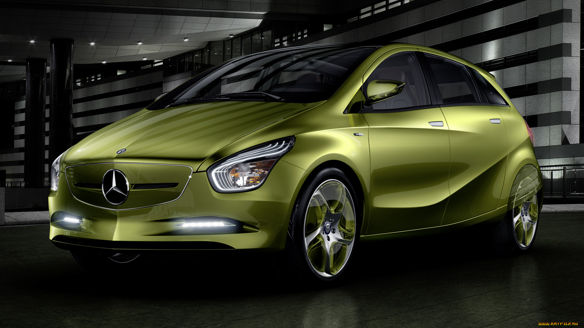 mercedes-benz, blue, zero, , e-cell, plus, concept, 2009, автомобили, mercedes-benz, plus, e-cell, zero, blue, 2009, concept